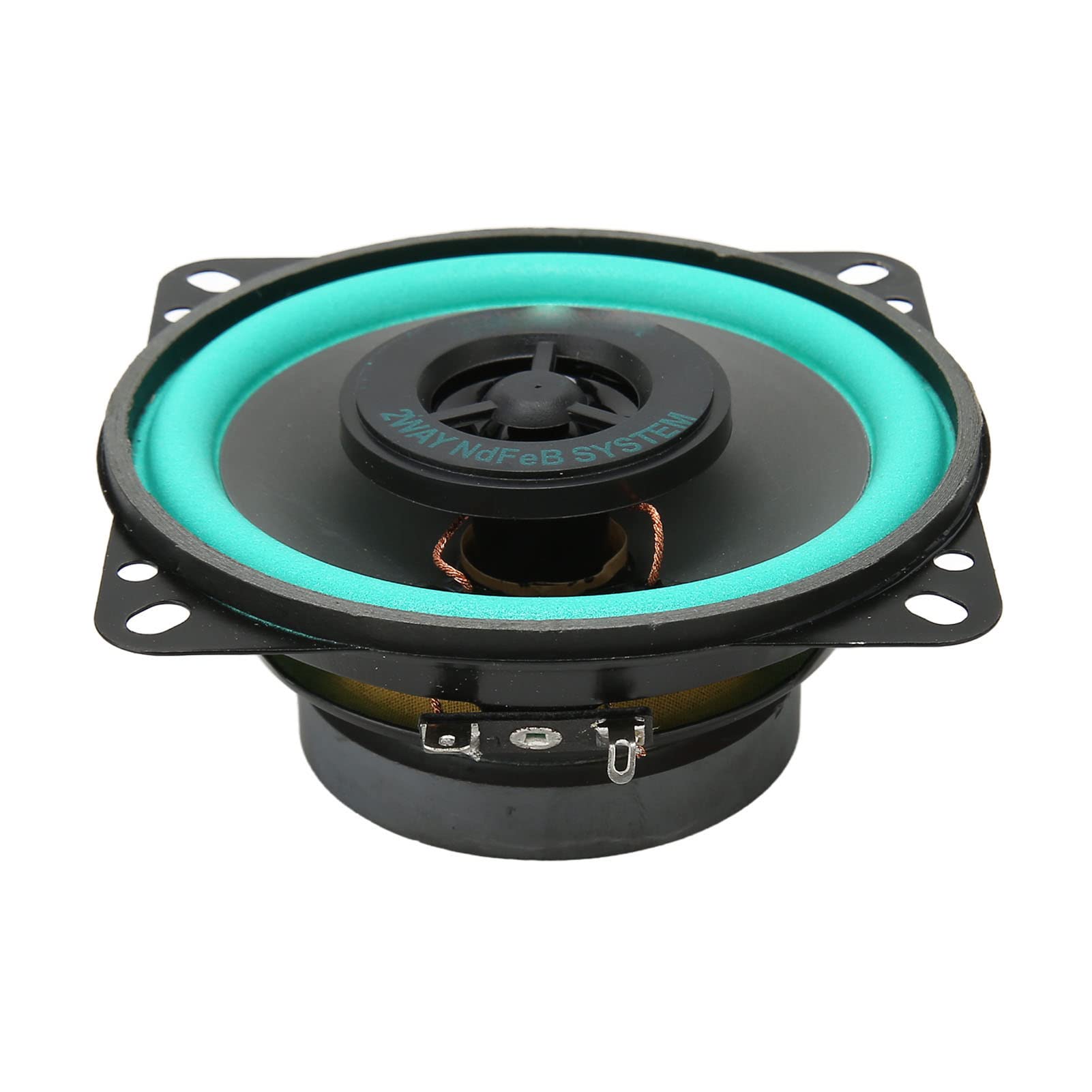 100W 4 Inch Car Speakers - High Fidelity Coaxial Loudspeaker, Durable & Wear Resistant for Enhanced Car Audio Systems - Perfect for Sedans, SUVs, and Trucks