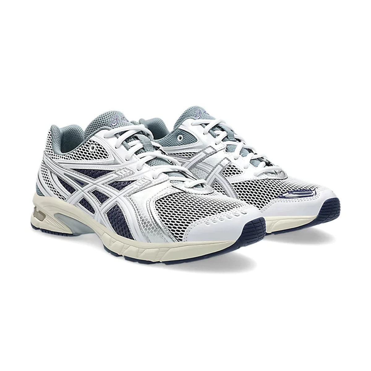 ASICS GEL-DS Trainer 14 Running Shoes - White/Pure Silver - Lightweight Performance Sneakers for Marathon Training & Road Running
