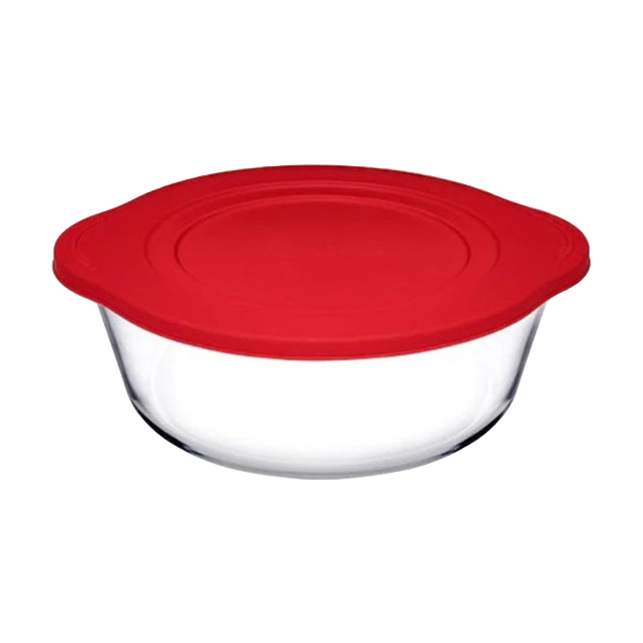59001 Round Plastic Lid Borcam Mirac - Perfect for Food Storage, Meal Prep & Kitchen Organization
