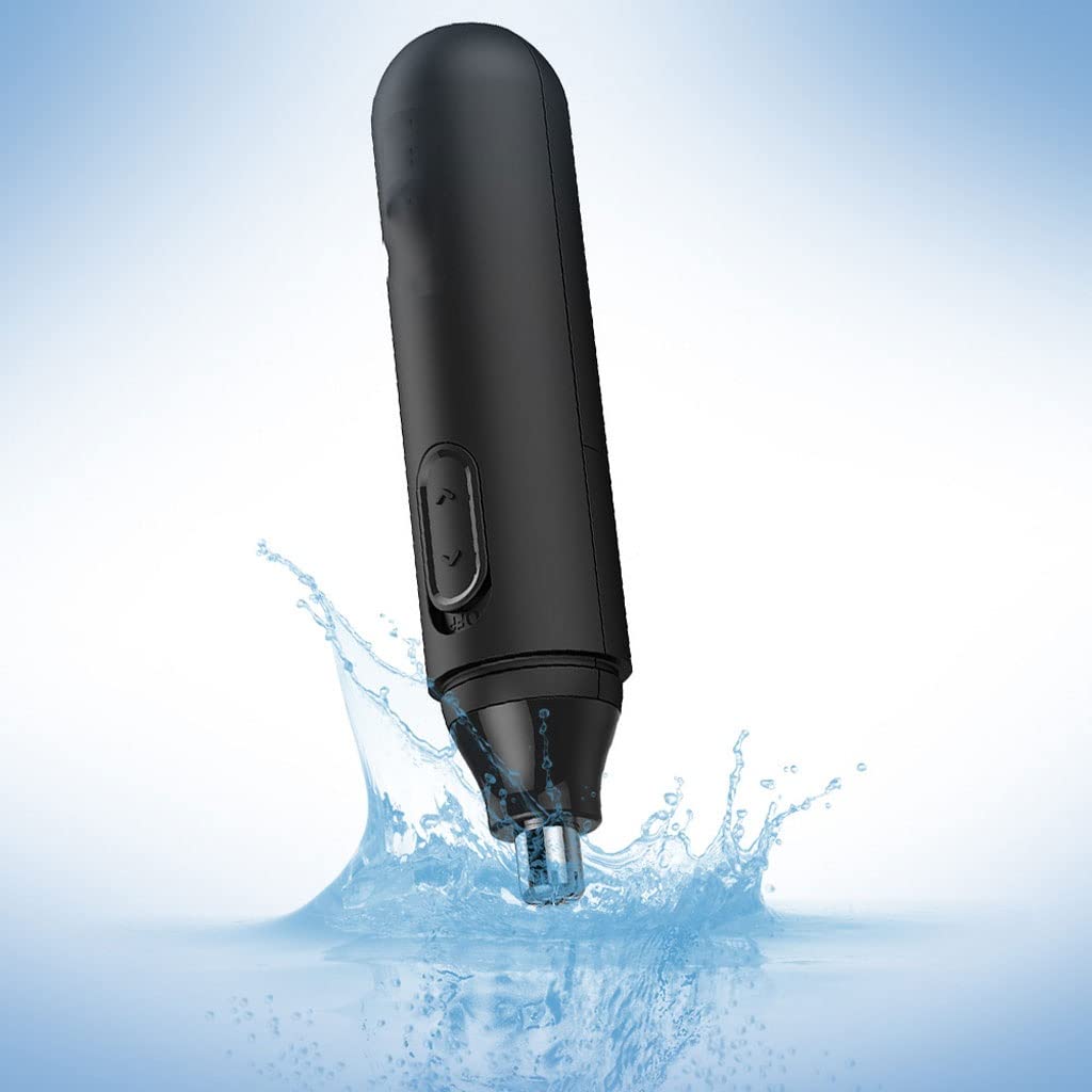 Electric Nose Hair Trimmer - Stainless Steel Portable Mini Shaver for Men & Women - Painless & Rechargeable - Perfect for Travel, Home & Personal Grooming