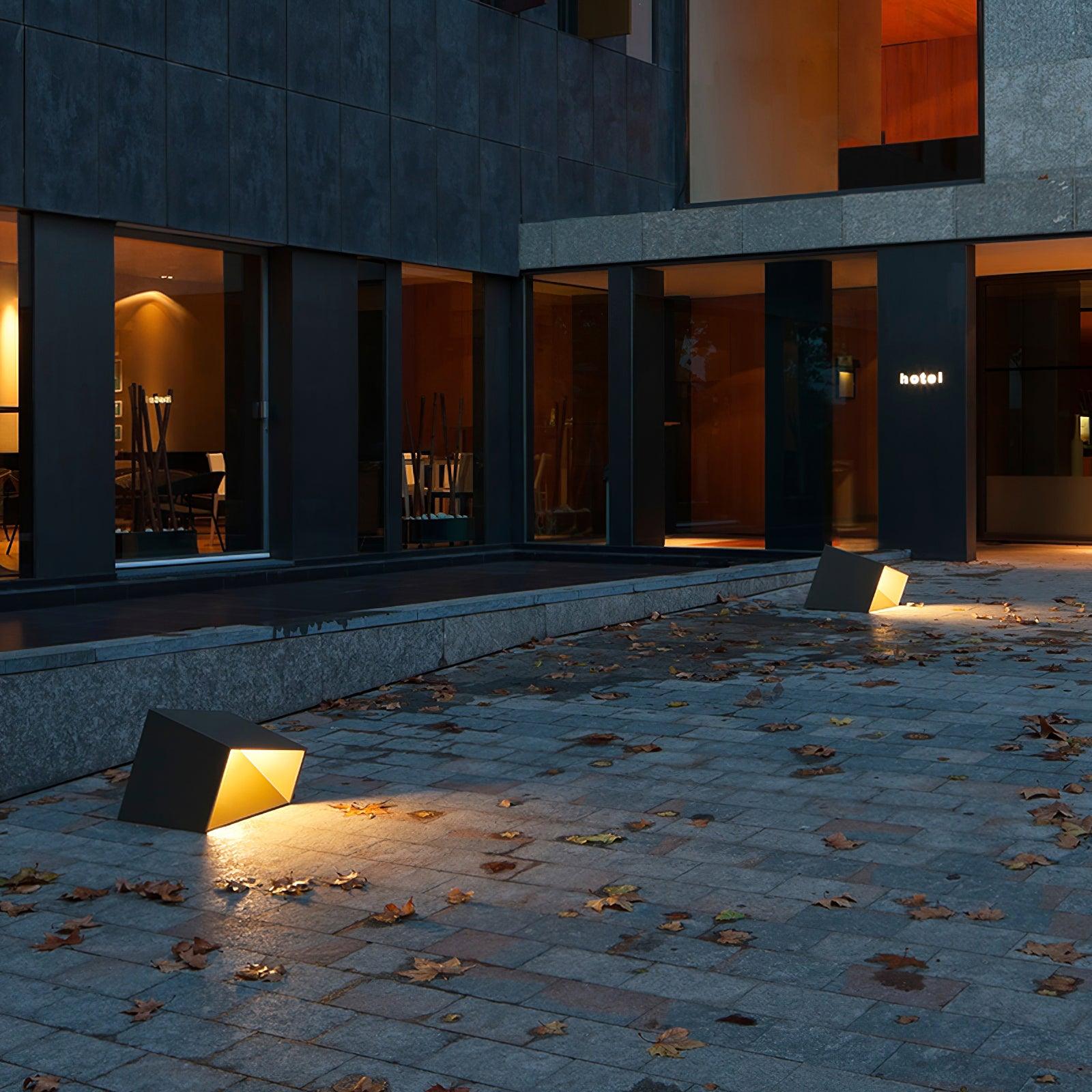 Solar Powered LED Cube Garden Lights - Waterproof Outdoor Decorative Lighting for Patio, Yard, Pathway & Landscape - Warm White & Cool White Options