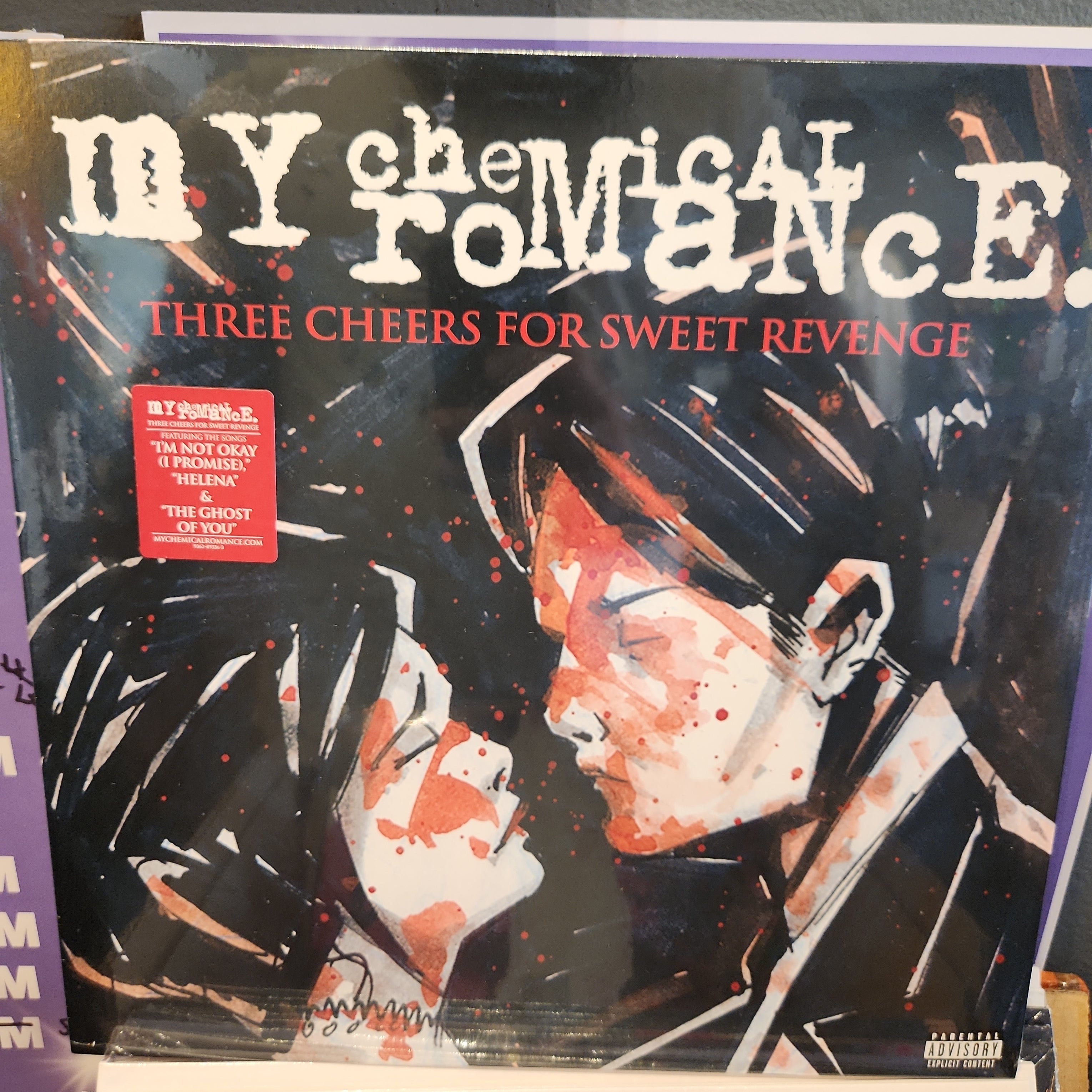 My Chemical Romance - Three Cheers for Sweet Revenge Vinyl LP Record | Limited Edition Alternative Rock Music for Collectors & Fans | Perfect for Home Listening & Gift Giving