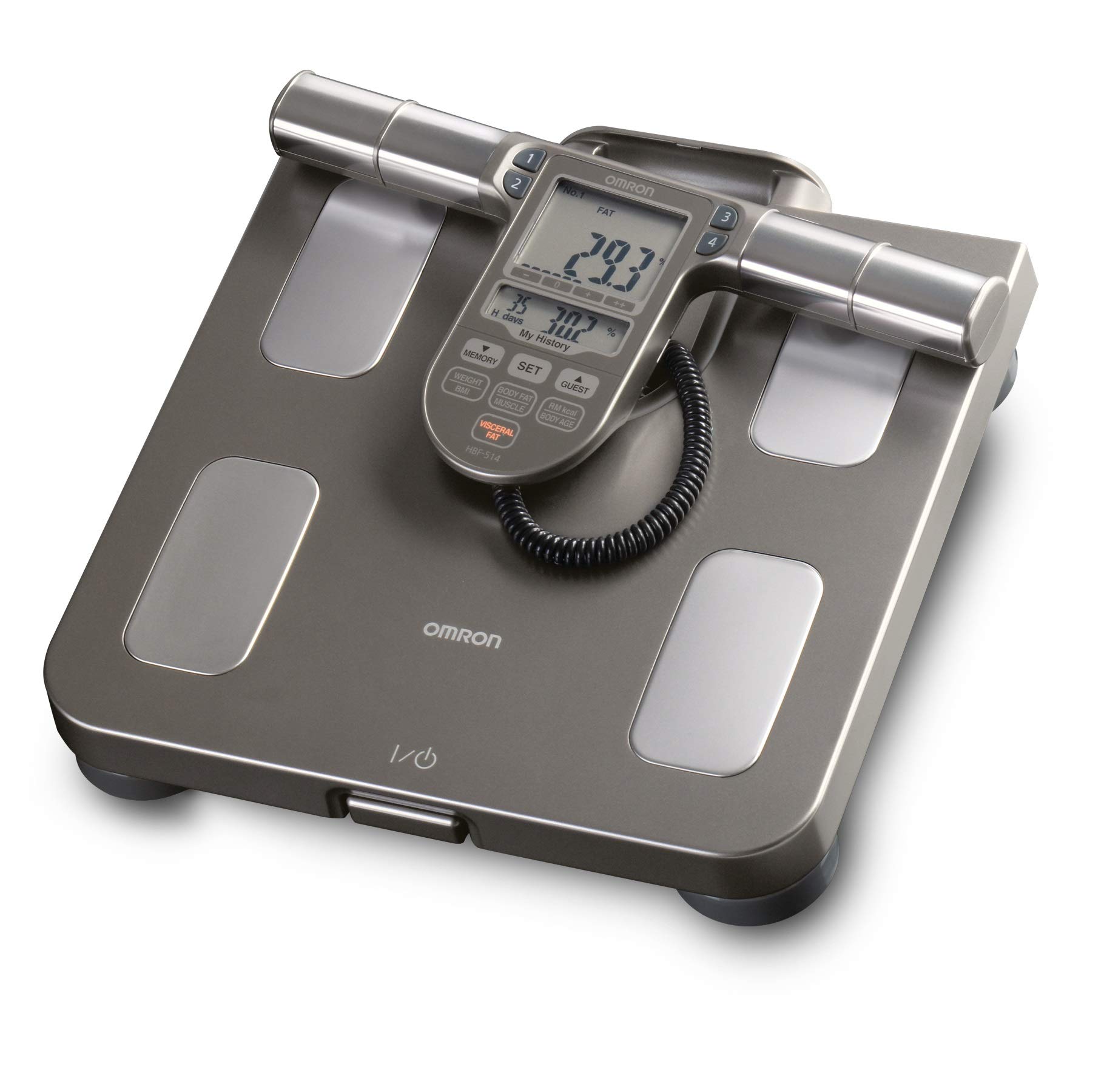 OMRON Body Composition Monitor & Scale - Digital Smart Scale for Weight, BMI, Visceral Fat, Skeletal Muscle Mass (Up to 330 lbs) | Non-Bluetooth | Home Health Tracking for Fitness & Weight Loss Goals