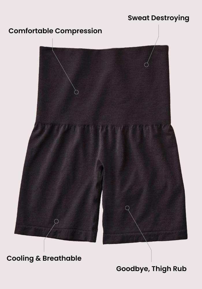 Marley Shapewear Shorts for Women - High Waist Tummy Control & Butt Lifting Shapewear - Perfect for Workout, Yoga & Everyday Wear