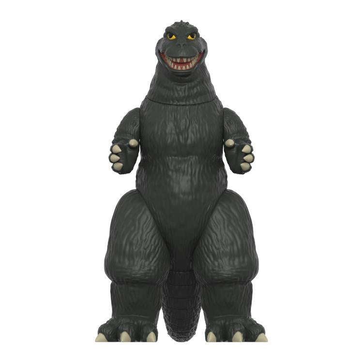Toho ReAction Godzilla (1962 Three Toes) Action Figure - Collectible Vintage Monster Toy for Display, Gifts & Movie Fans