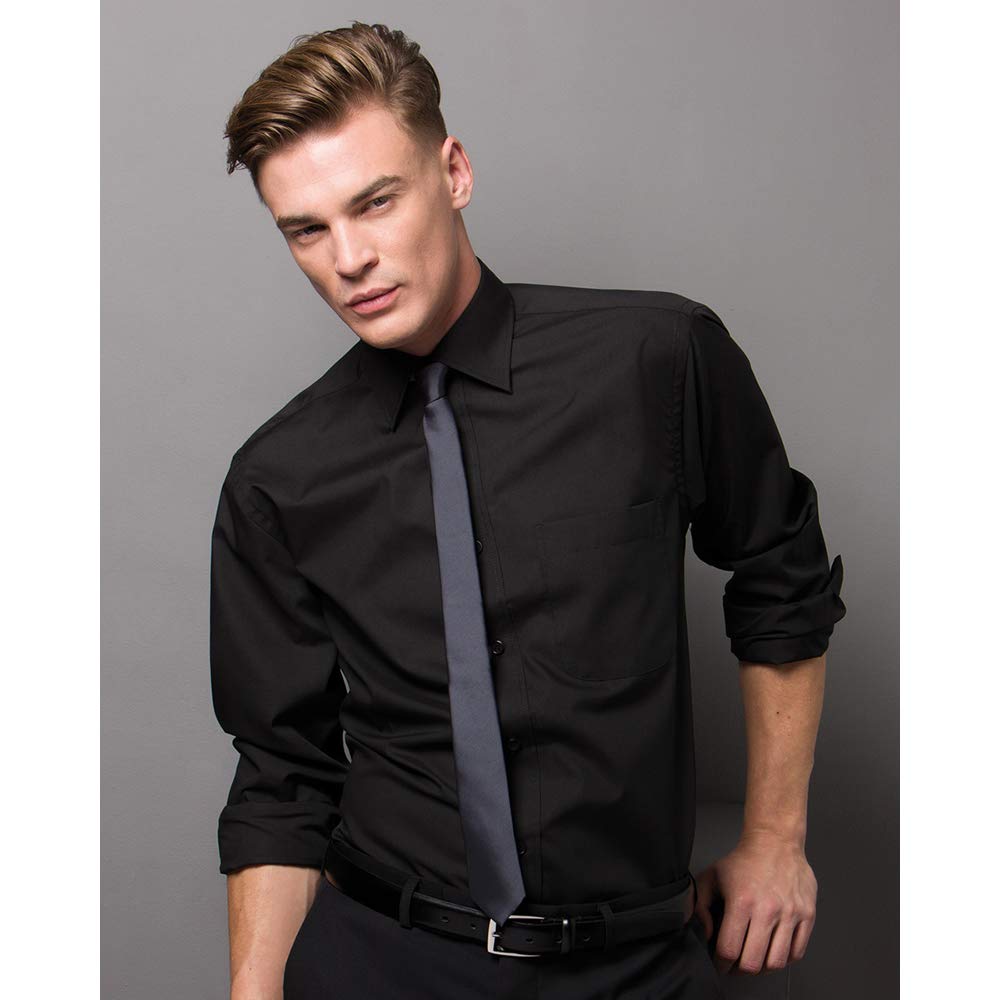 Premium Men's Long Sleeve Dress Shirt for Business & Office Wear - Slim Fit Formal Shirt for Professional Work & Interviews