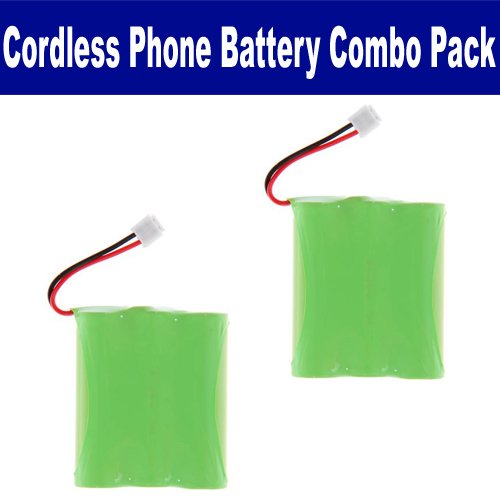 Sanik 3SN-AA80-S-J1 Cordless Phone Combo Pack with 2 EM-CPH-482D Batteries - Reliable Home & Office Communication Solution