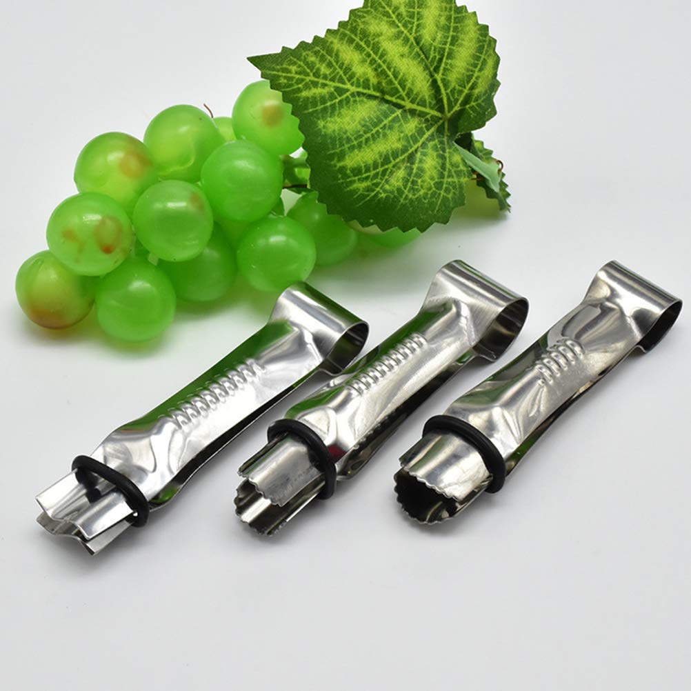 3 Pcs Stainless Steel Chocolate Cake Lace Clips - Fondant Clamps, Cookie Molds & Face Scraper Tools for Cake Decorating - Perfect for Holiday Baking, Wedding Cakes & DIY Dessert Crafts