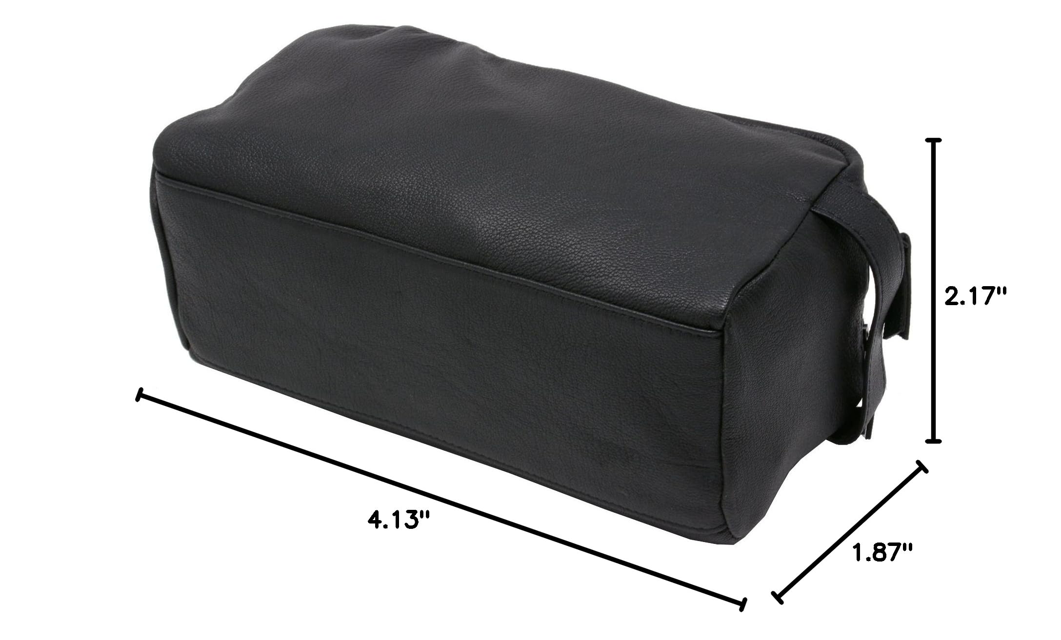 Premium Genuine Leather Toiletry Bag for Men - Alpine Swiss Sedona Travel Shaving Kit & Dopp Bag - Perfect for Business Trips, Gym, Camping & Weekend Getaways
