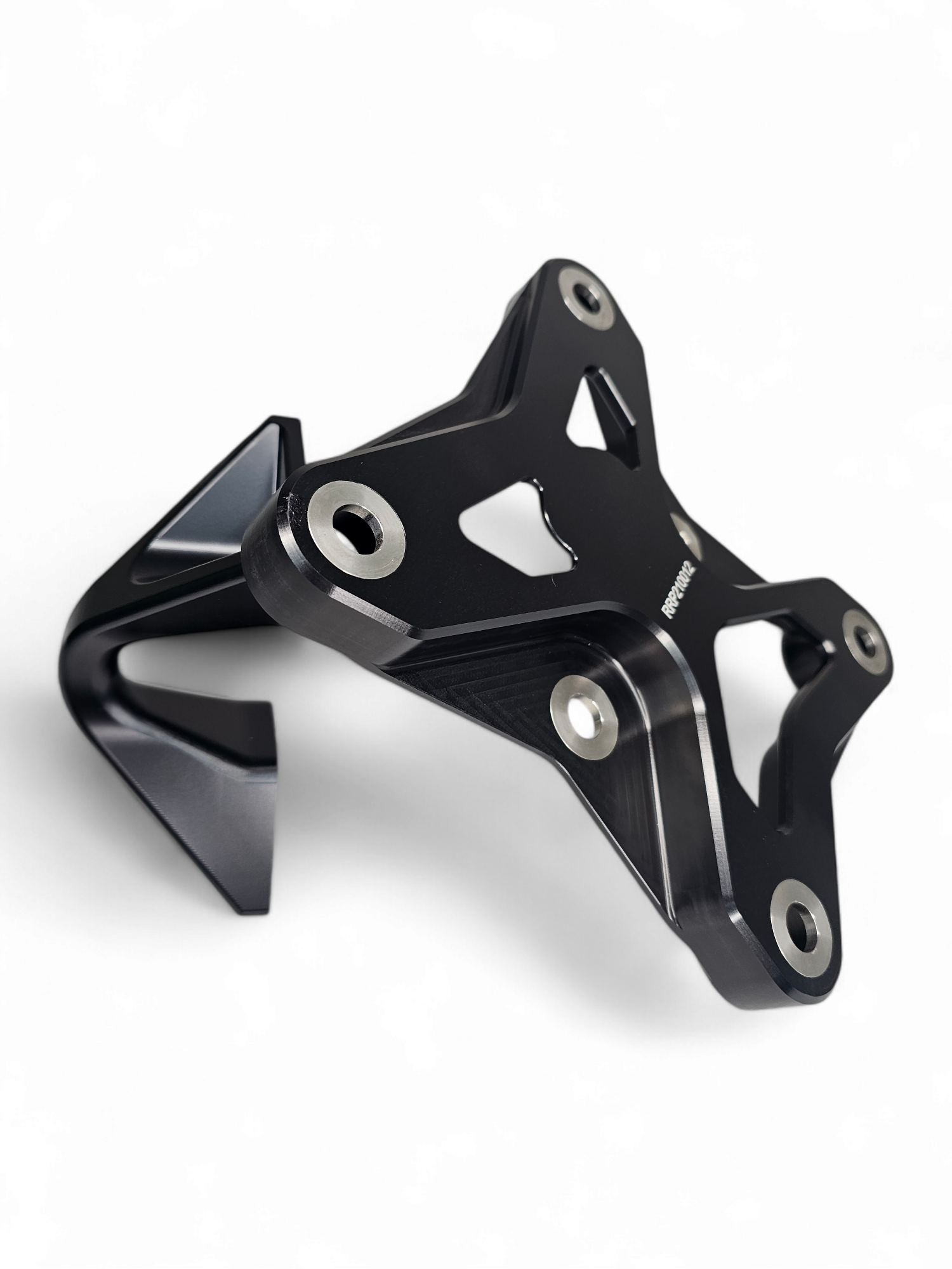 Can Am X3 Maverick 6 Bolt EOD XL Radius Rod Plate with Tow Hook (2017-Current) - Black RRP210012XL | Off-Road Accessory for Trail Riding & Dune Bashing