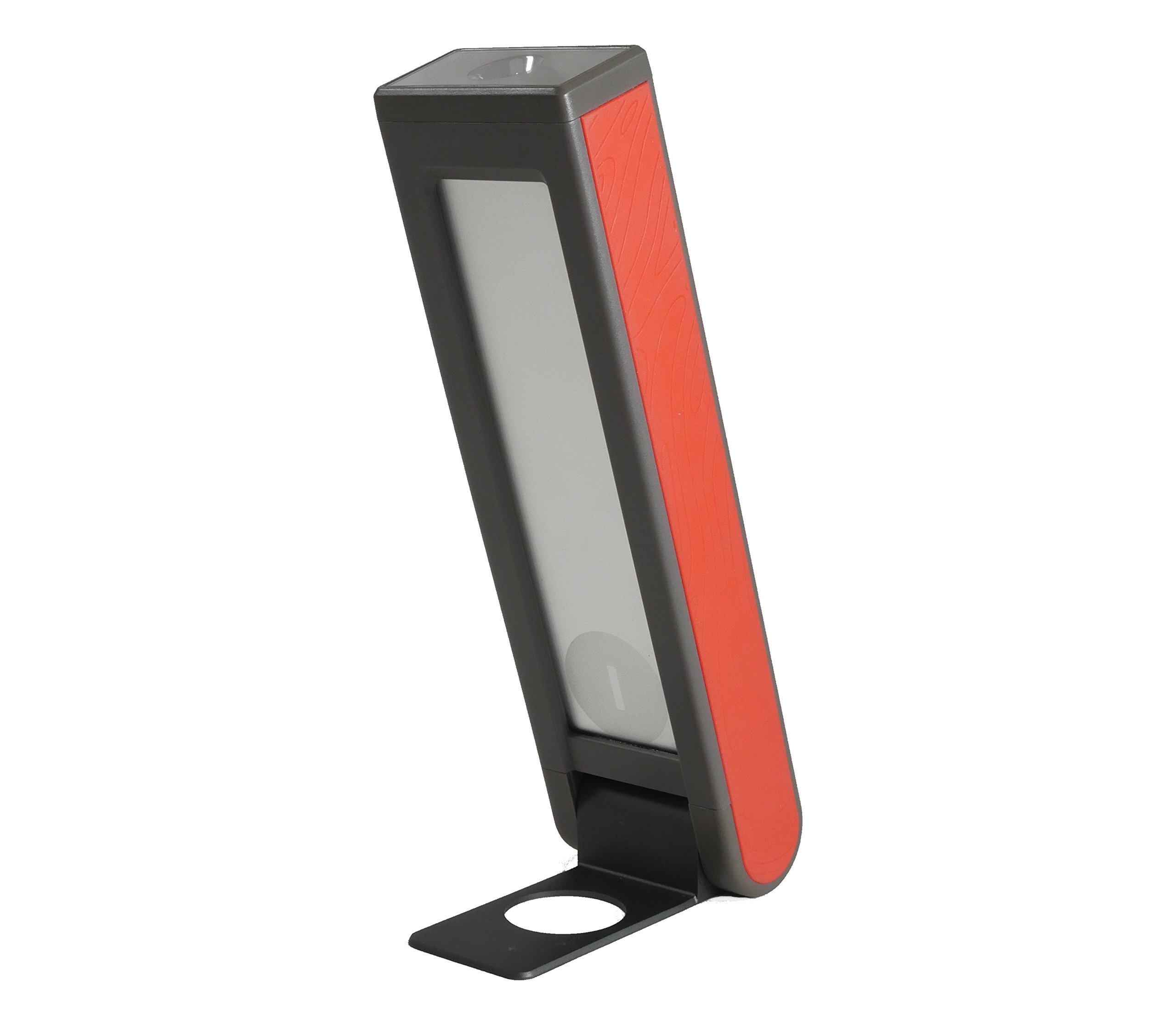 Helio Solar Phone Charger with 5200mAH Battery - Portable Solar Panel Charger for Camping, Hiking & Emergency - USB Solar Light & LED Lantern Flashlight (Red) - Perfect for Outdoor Adventures & Power Outages