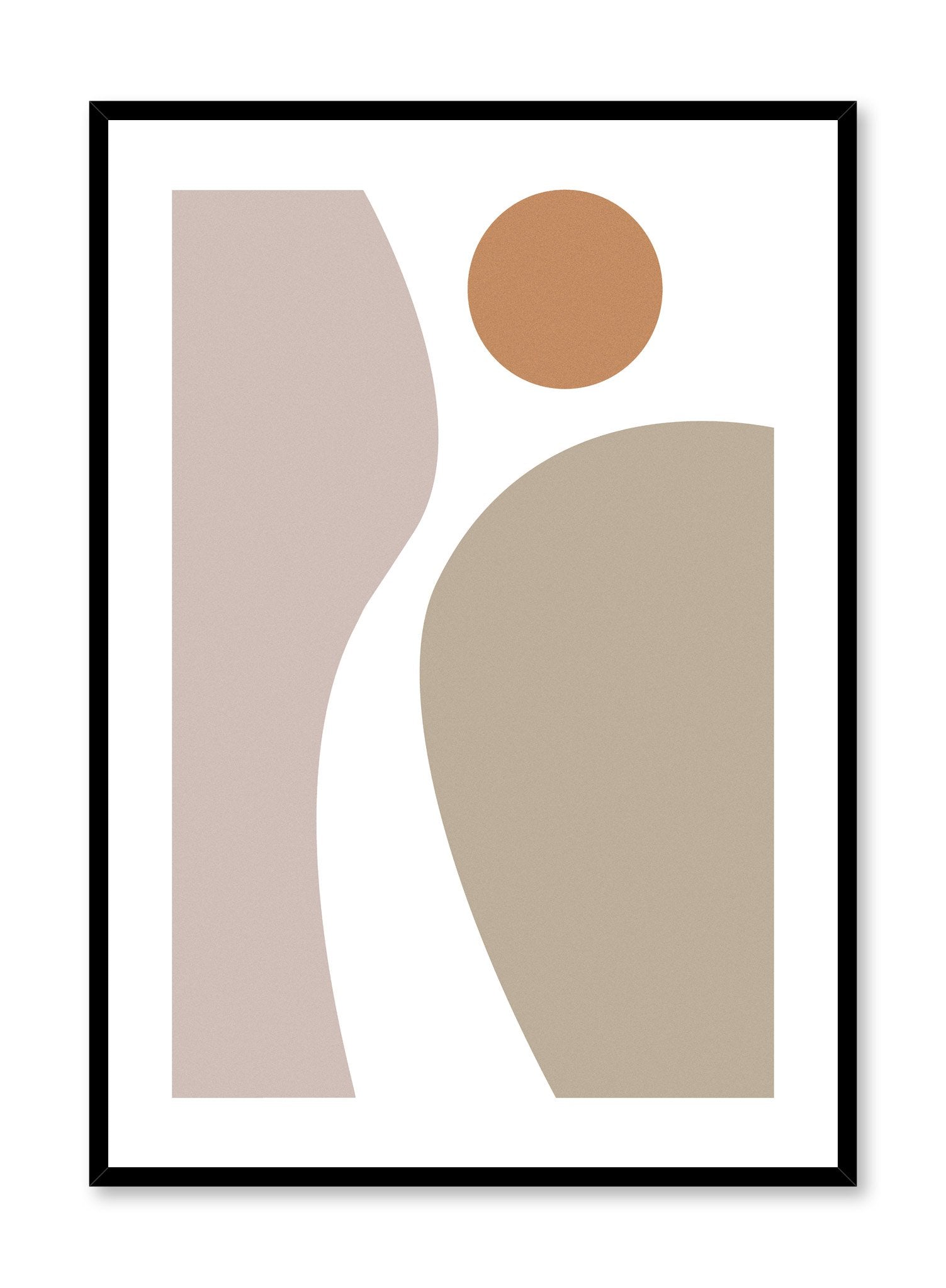Beige Movement Poster - Vintage Art Print for Home & Office Decor - Perfect for Living Room, Bedroom, or Workspace Wall Art