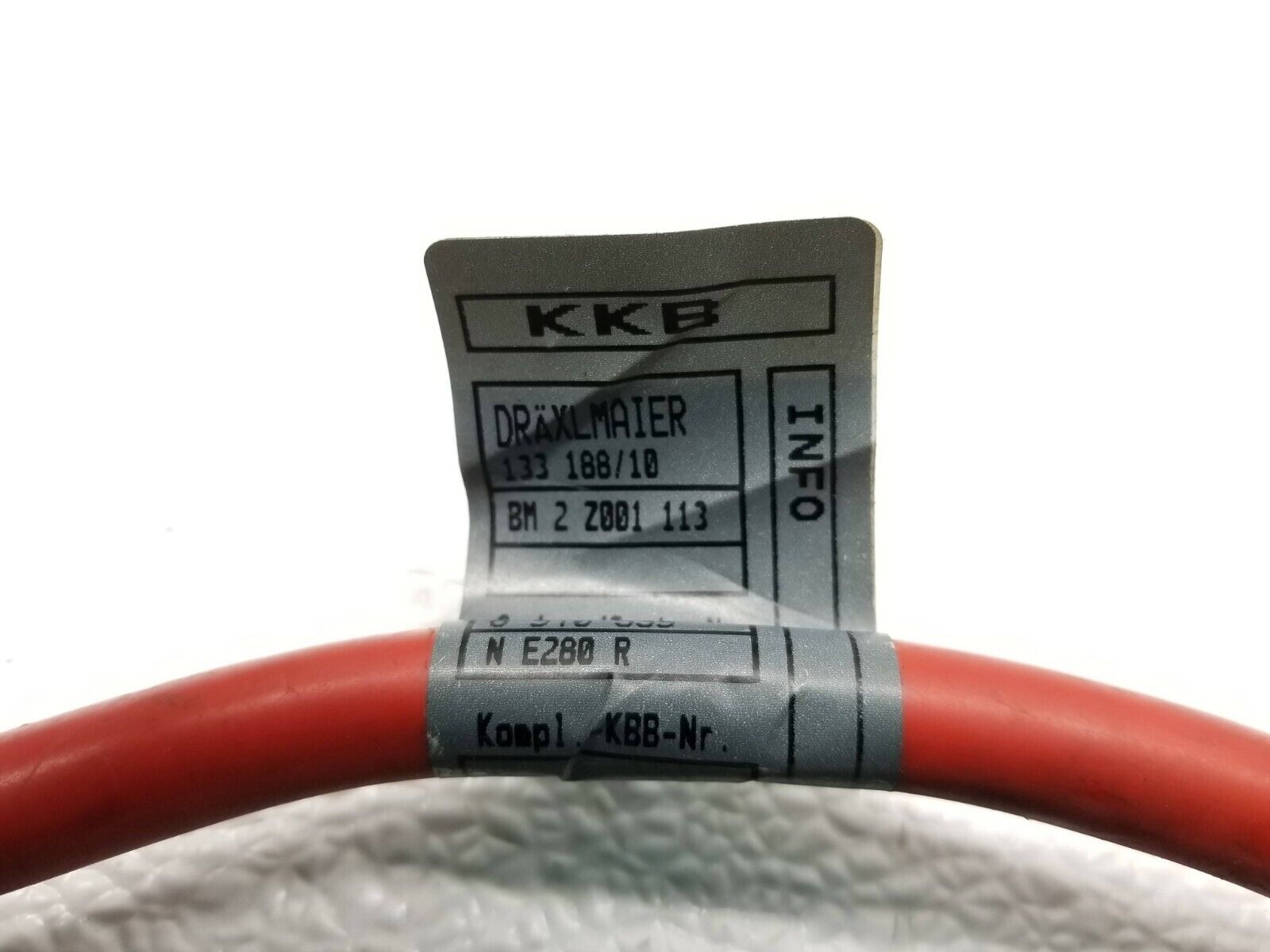 BMW E46 325xi Positive Battery Cable Replacement - OEM Quality - Compatible with 2001-2005 Models - Perfect for Electrical System Repairs & Maintenance