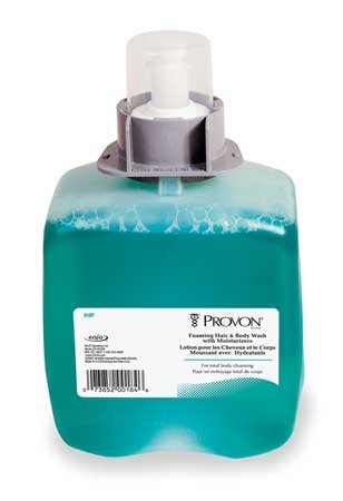 PROVON 1250 mL Cucumber Melon Shampoo & Body Wash - Hydrating & Refreshing for Hair & Skin - Perfect for Daily Shower, Gym & Travel