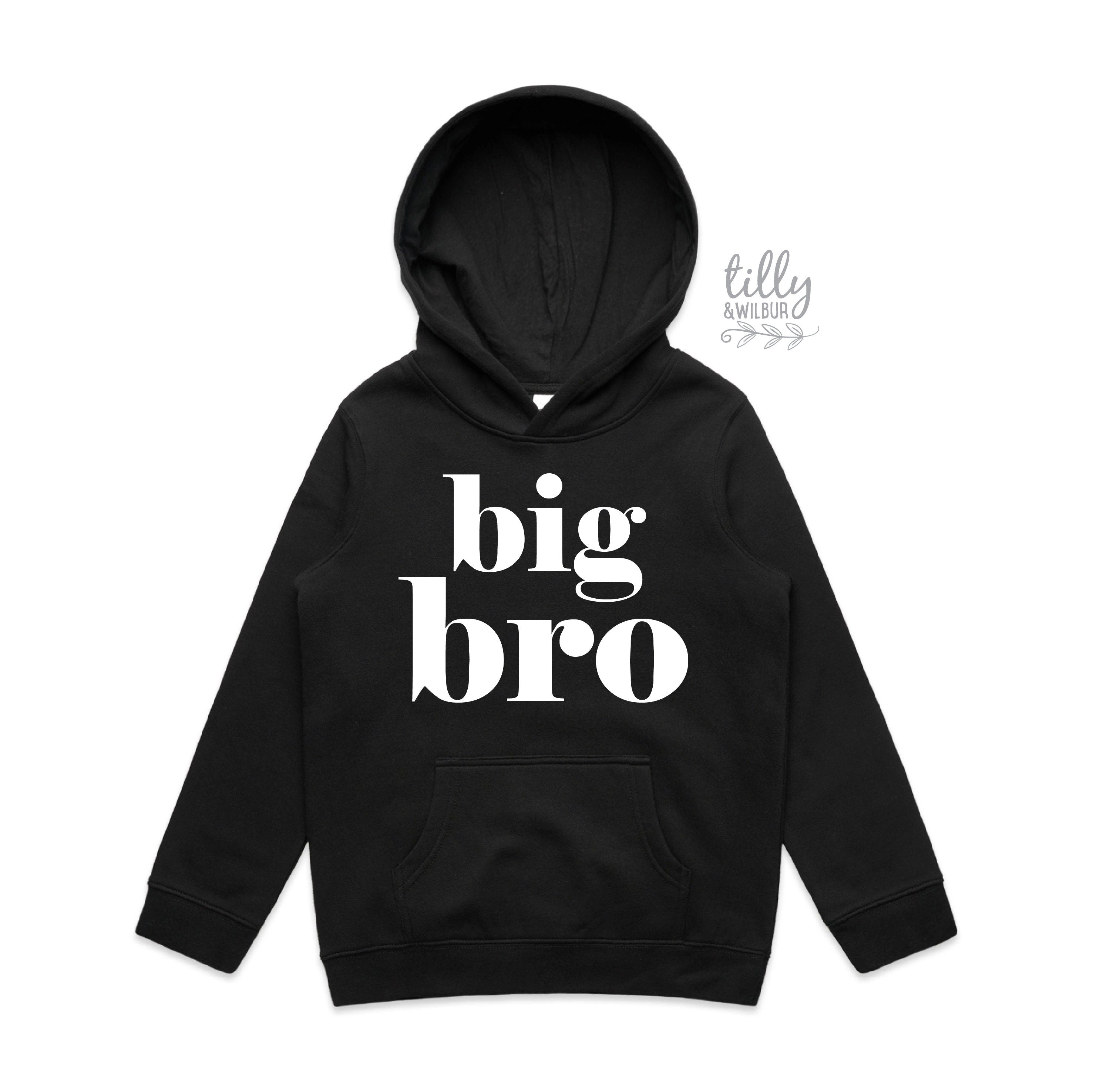 Big Bro Sweatshirt - Comfortable Oversized Pullover Hoodie for Men | Perfect for Casual Wear, Gym, and Street Style