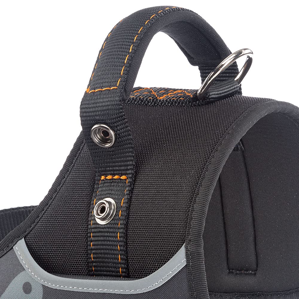 Ferplast Hercules Small Adjustable Padded Dog Harness - Scratchproof, Reflective for Night Visibility, Comfort Handle - Perfect for Walking, Training & Outdoor Adventures