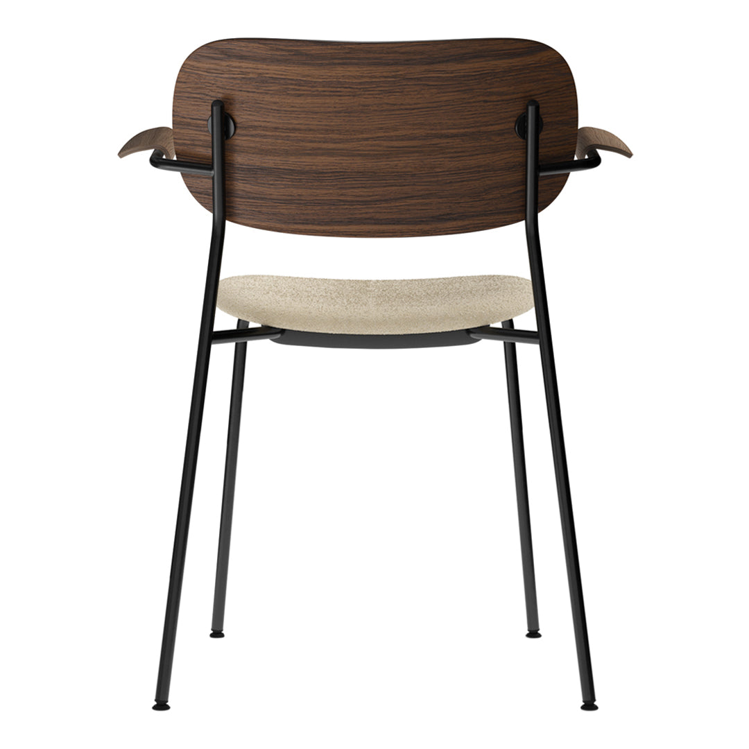 Modern Upholstered Dining Chair with Armrests - Comfortable & Stylish Seating for Kitchen, Dining Room, and Home Office
