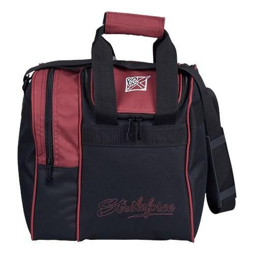 KR Rook Single Tote Merlot Bowling Bag - Stylish Leather Purse for Women, Perfect for Work, Travel and Everyday Use