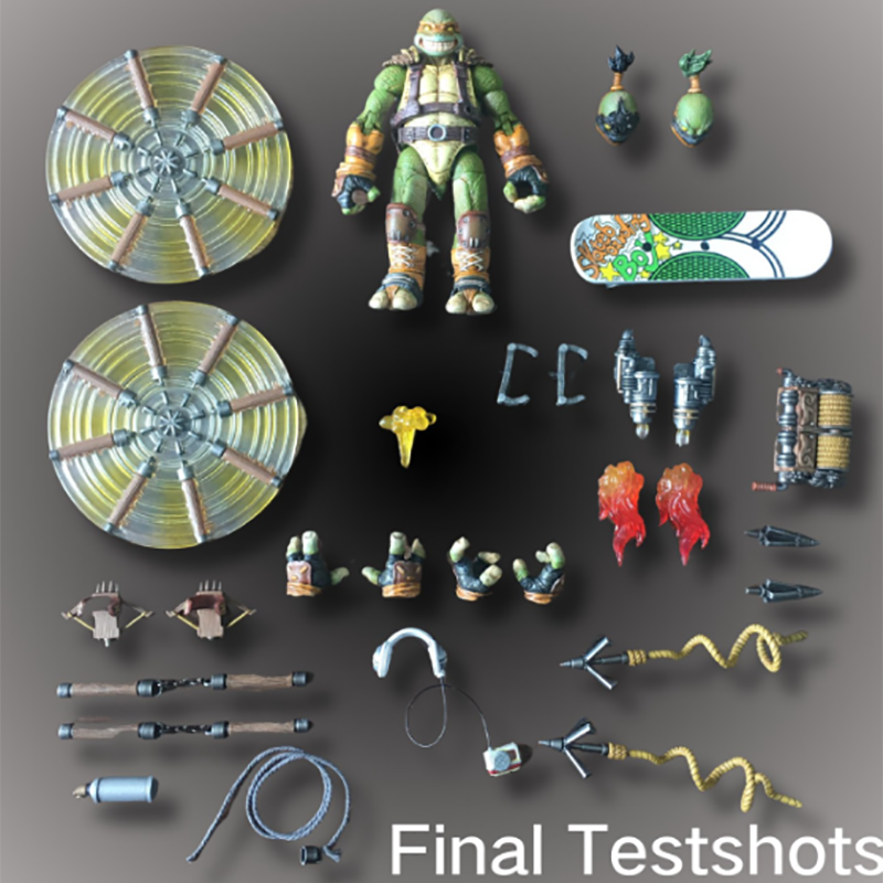 Fury Toys 1/12 Scale 5-inch Action Figure - Wave 3 Rage Samurai Force Turtle Collectible Figure for Display & Play | Perfect for Anime Fans, Model Collectors, and Gift Giving