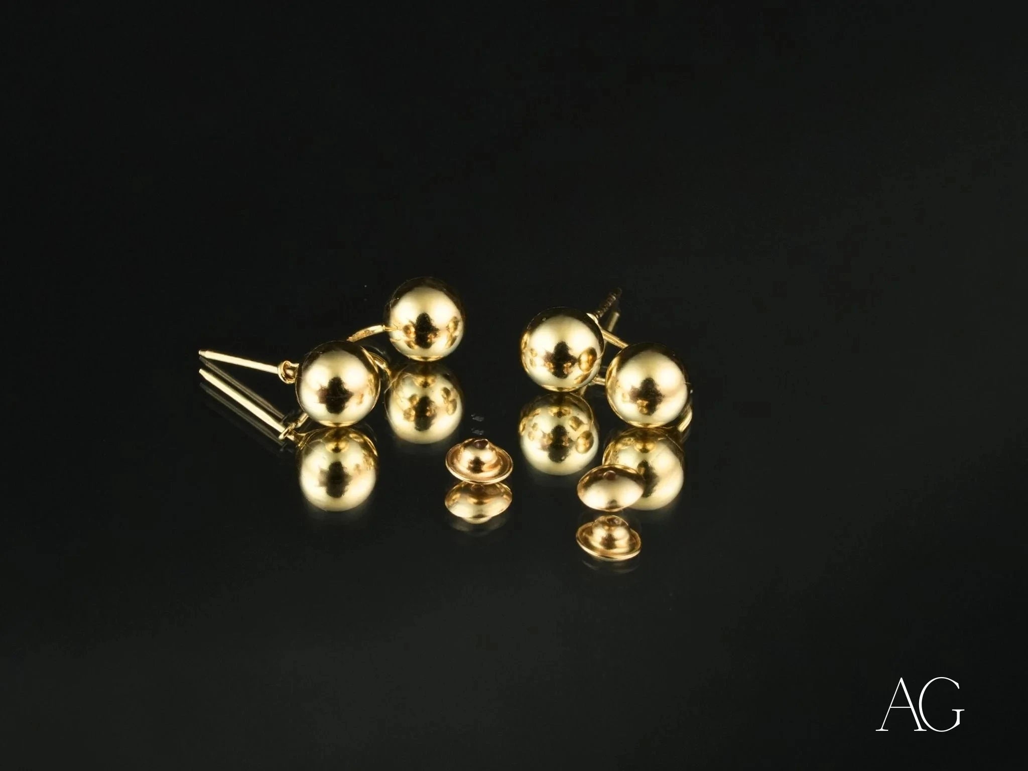 Double Ball Earrings – Modern & Elegant Dangle Earrings for Women | Perfect for Parties, Weddings & Everyday Wear
