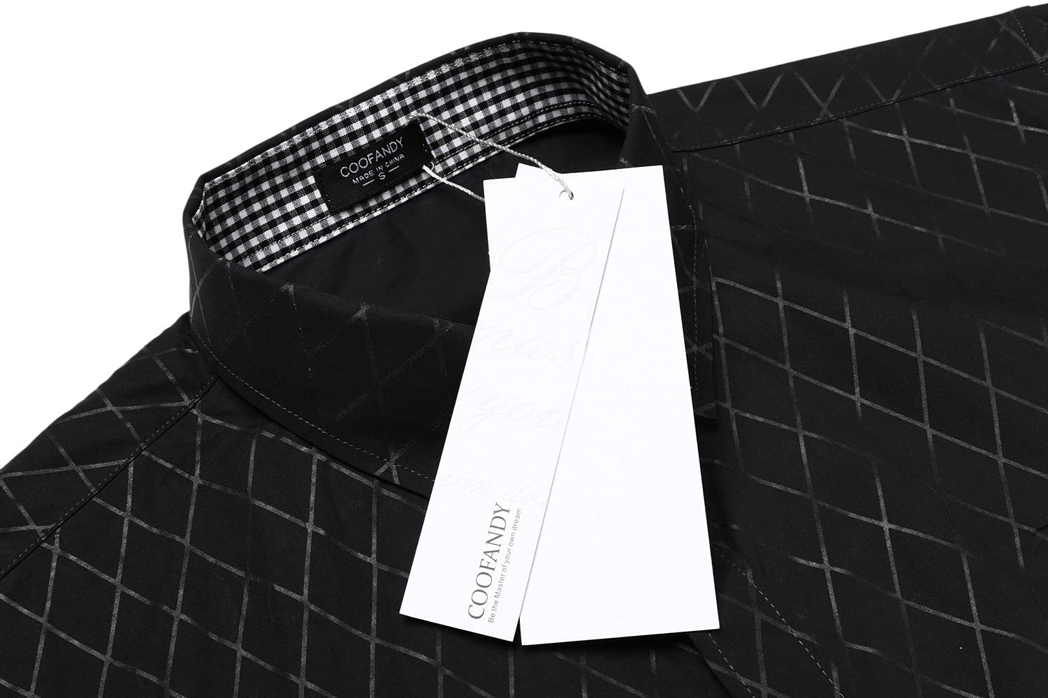 COOFANDY Men's Slim Fit Long Sleeve Dress Shirt - Button Down Office Shirt for Business Casual & Formal Wear - Perfect for Work, Interviews, and Special Occasions