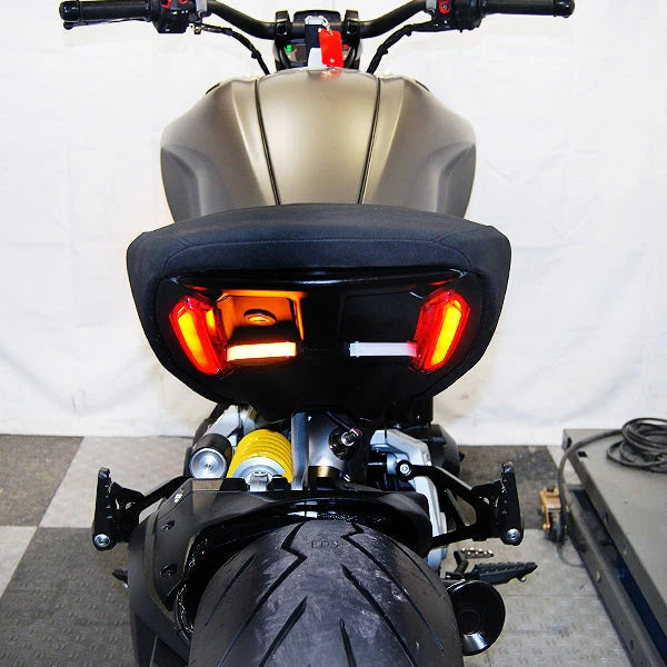 Ducati Diavel 1260 LED Rear Turn Signals - Compatible with 2019 to Present Models - Enhance Safety & Style for Night Riding & Urban Commuting