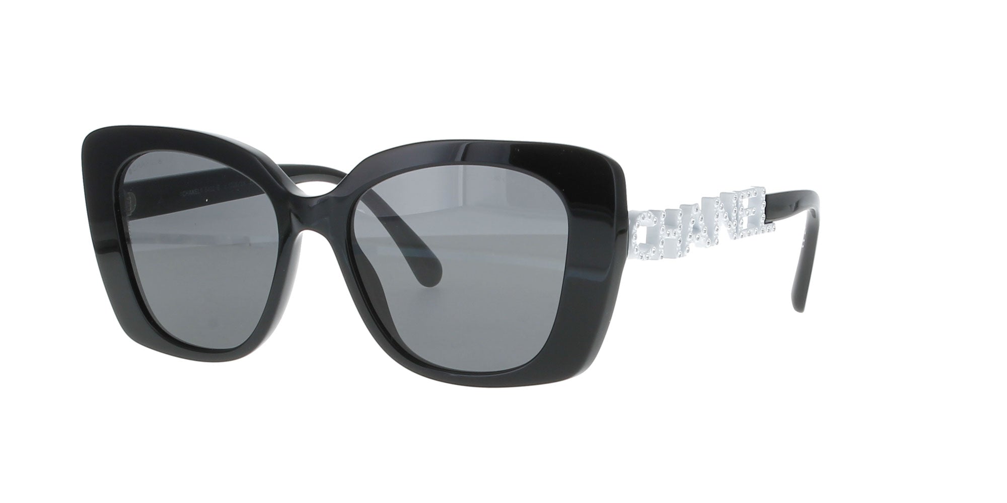 Chanel Black & White Designer Sunglasses for Women - Luxury Fashion Accessories for Summer & Beach Outfits
