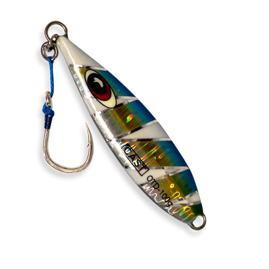 Cast Slow Pitch Jig 100g - Premium Saltwater Fishing Lure for Slow Pitch Jigging - Perfect for Deep Sea Fishing and Offshore Angling