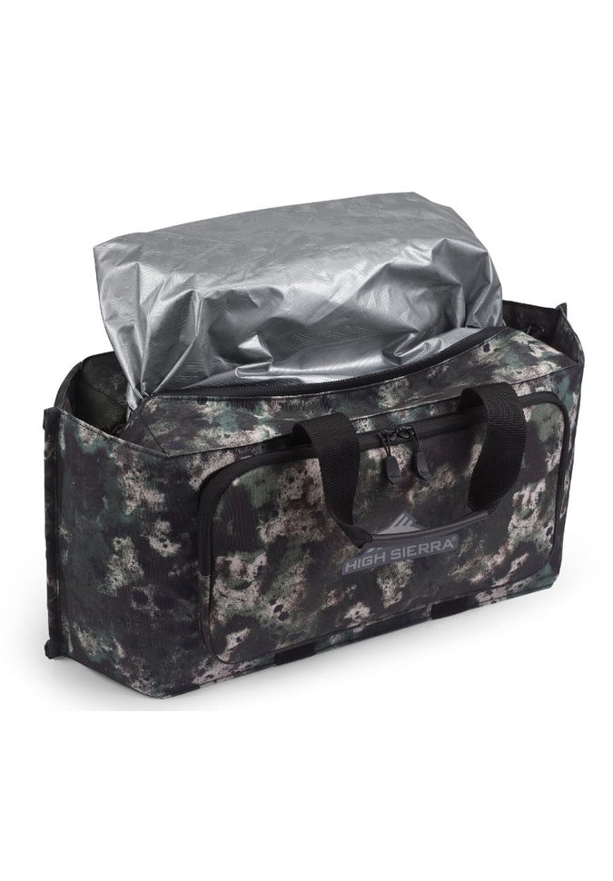 High Sierra Beach N Chill Cooler Duffle Bag - Insulated Cooler Backpack for Picnics, Camping & Outdoor Adventures | Waterproof & Spacious Design for Beach Trips & Tailgating