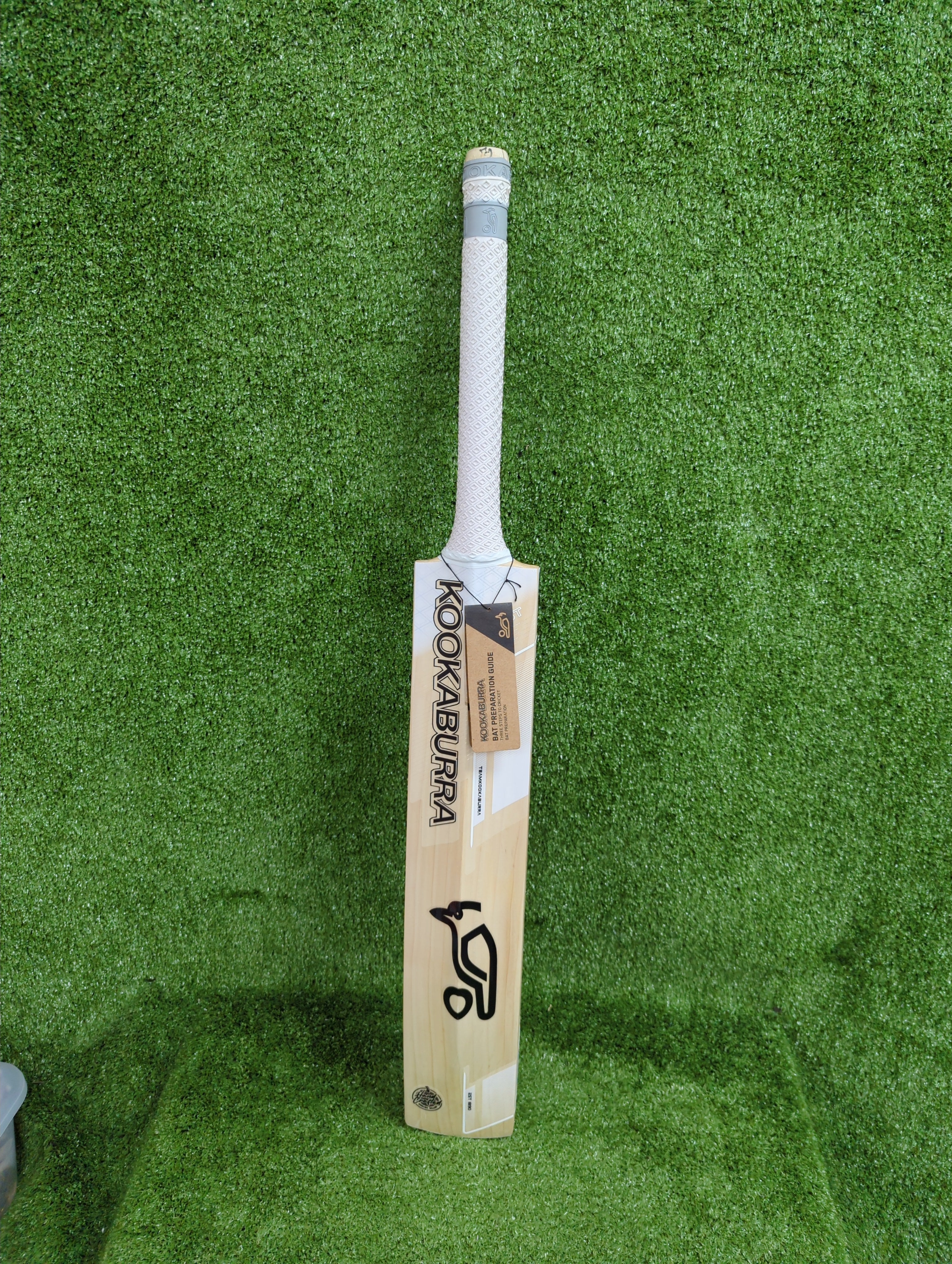 Kookaburra Ghost 6.4 English Willow Cricket Bat - Premium Long Handle for Power Hitting | Perfect for Professional Matches & Training Sessions