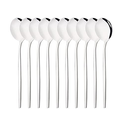 Silver - 10 Pcs Dinner Spoon