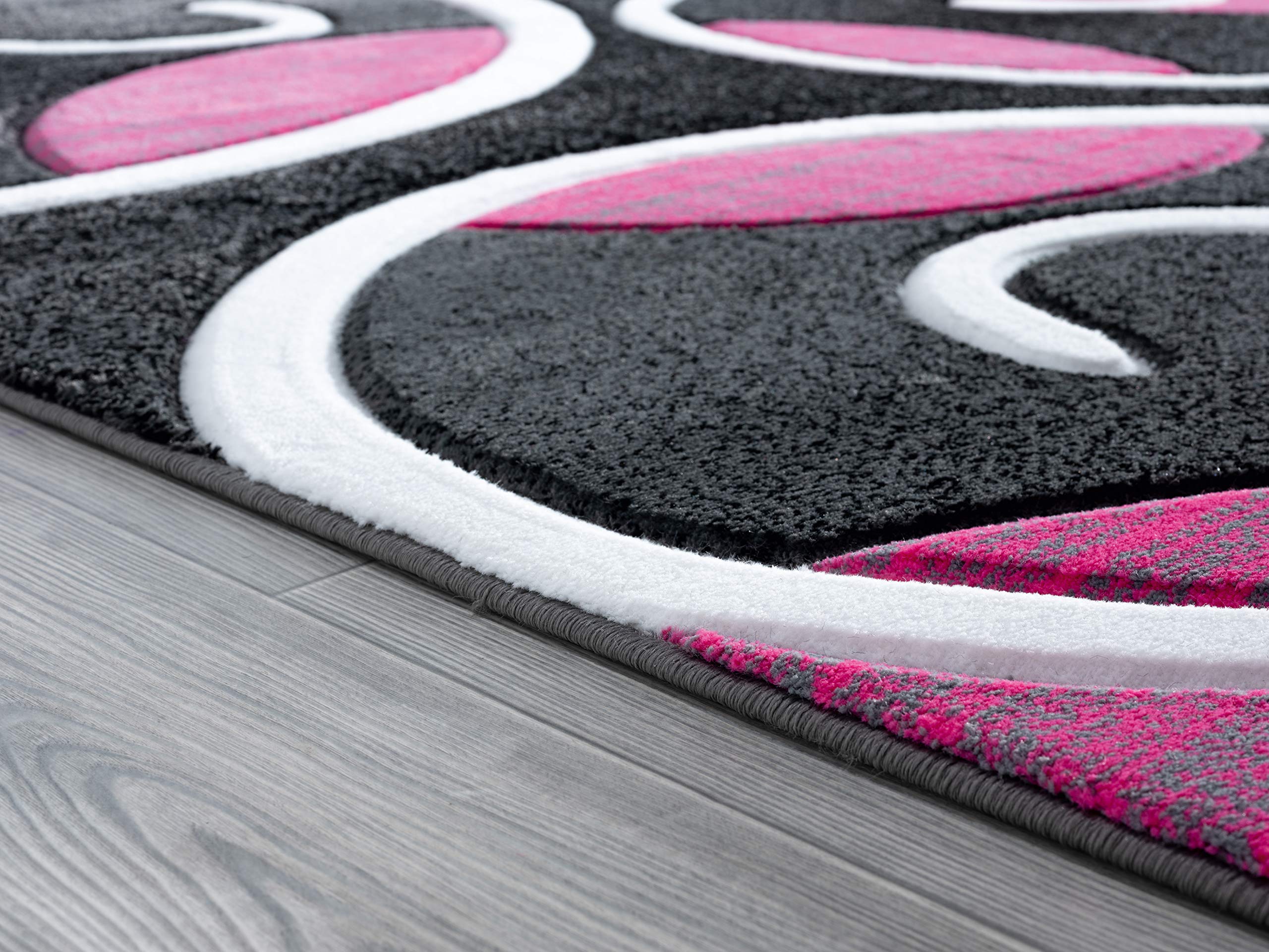 United Weavers of America Bristol Riley Pink Area Rug 5'3