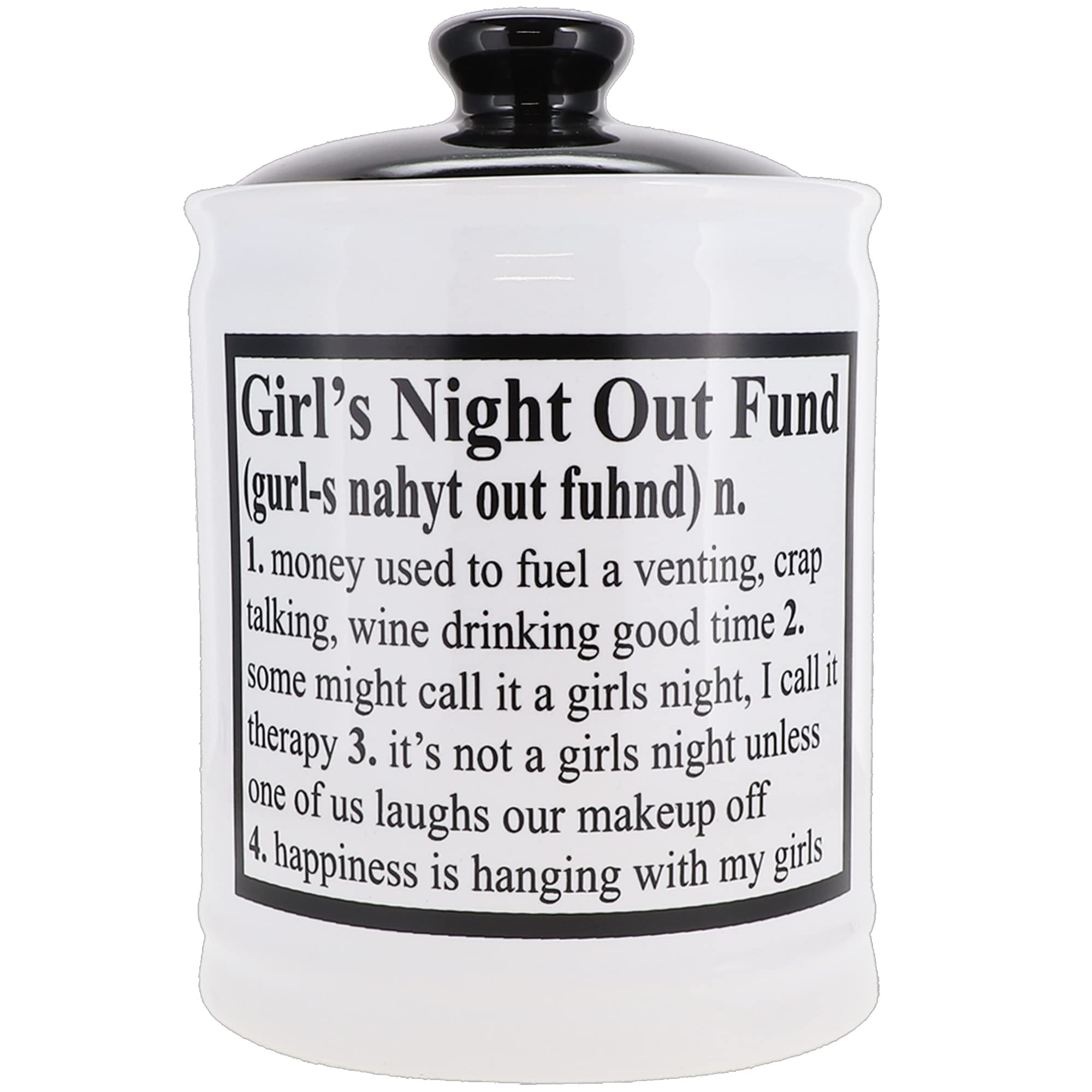 Best Gifts for Women - Cute Piggy Bank & Candy Jar for Girls Night Out, Birthday, Sister & Friend Gifts - Perfect for Parties, Home Decor & Savings