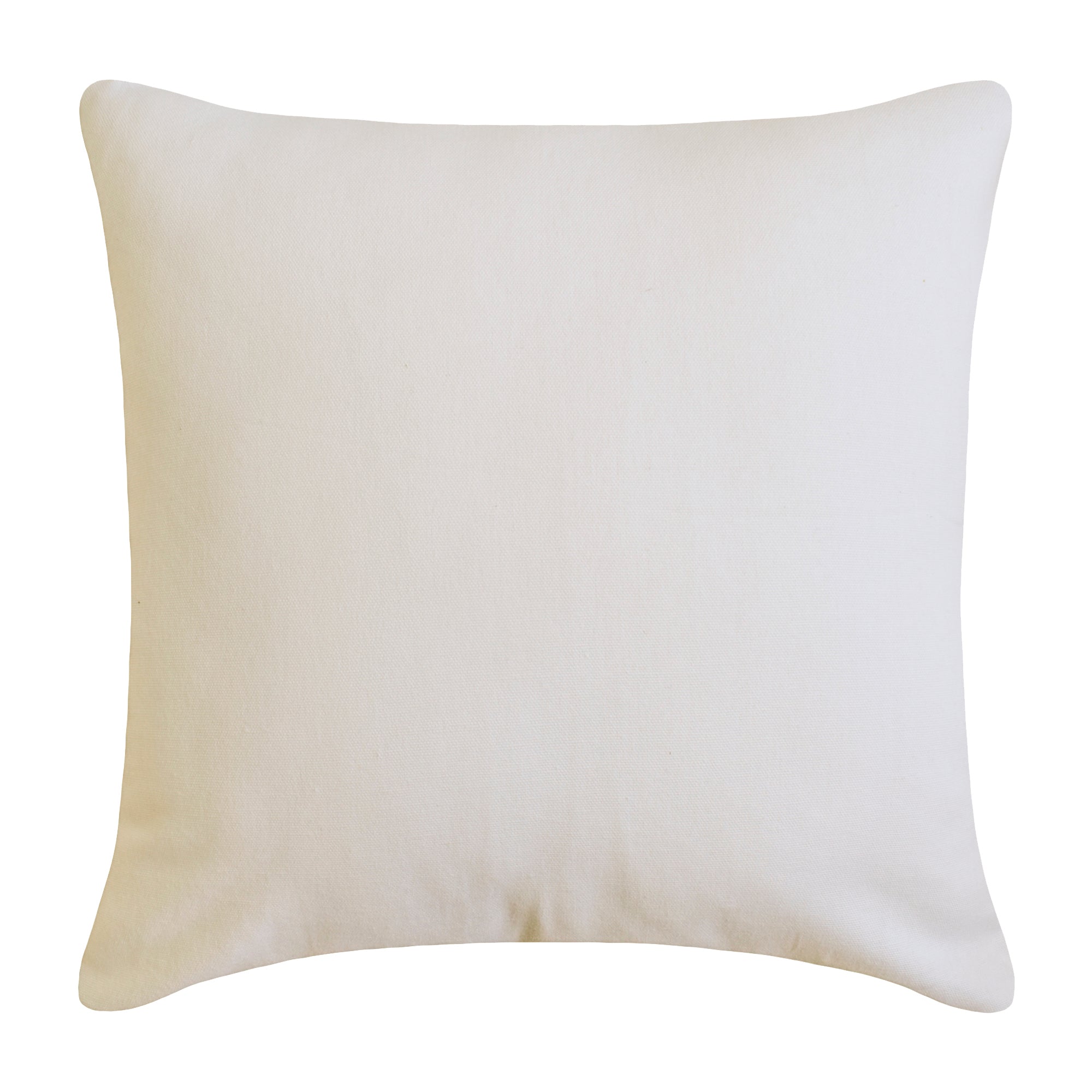 Beige Plaid Cotton Throw Pillow Cover - Soft Decorative Cushion Case for Sofa, Bed & Home Decor
