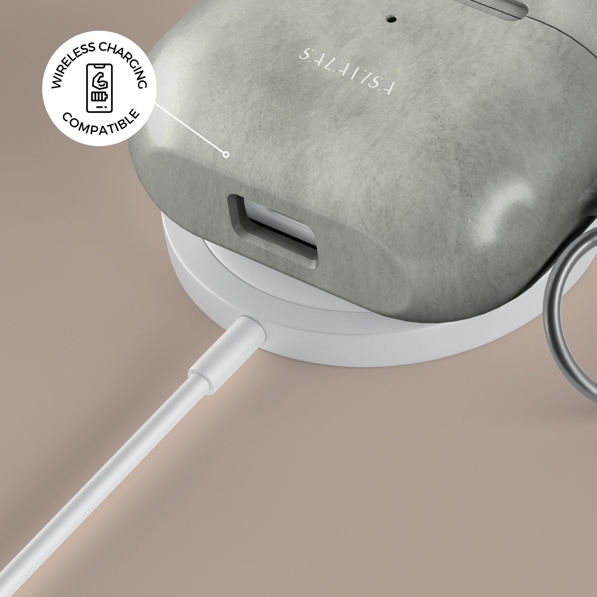 Soft Pastel Silicone AirPods Case with Ergonomic Curved Design - Perfect for Workouts, Travel & Everyday Protection