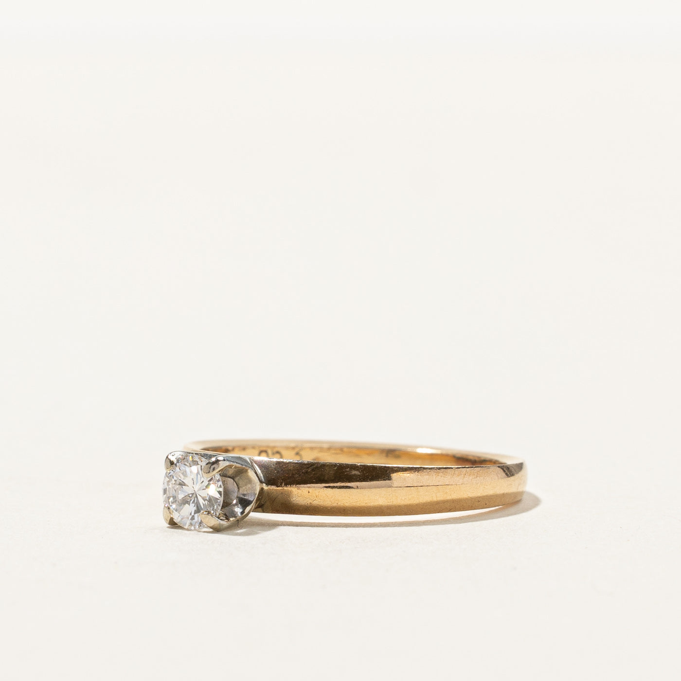0.23ct Solitaire Diamond Engagement Ring for Women - Size 6.5 | Perfect for Proposals, Weddings & Anniversaries | Elegant & Timeless Jewelry Gift