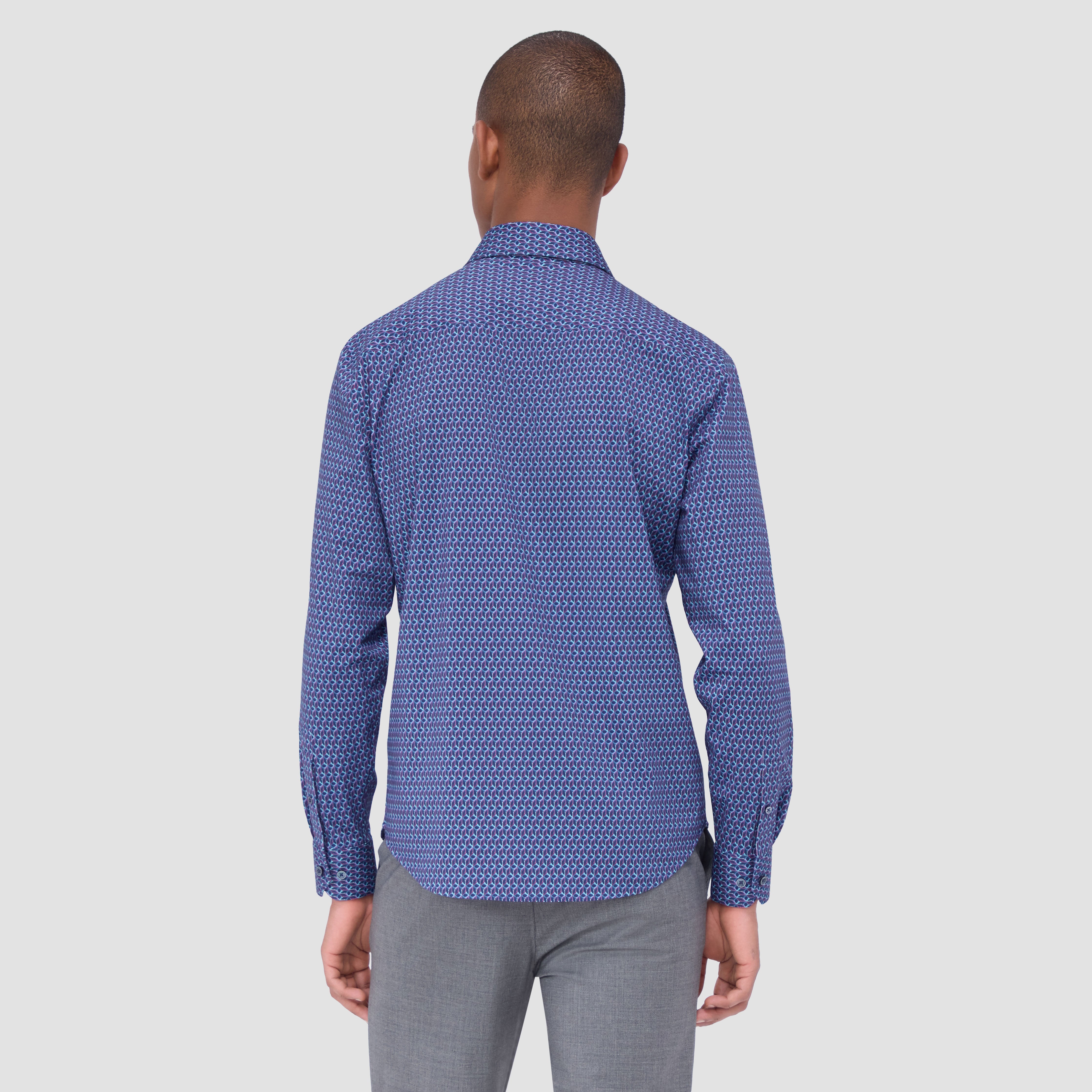 James Abstract OoohCotton Shirt - Stylish & Comfortable Men's Casual Button Down Shirt | Perfect for Office, Date Night & Weekend Outfits