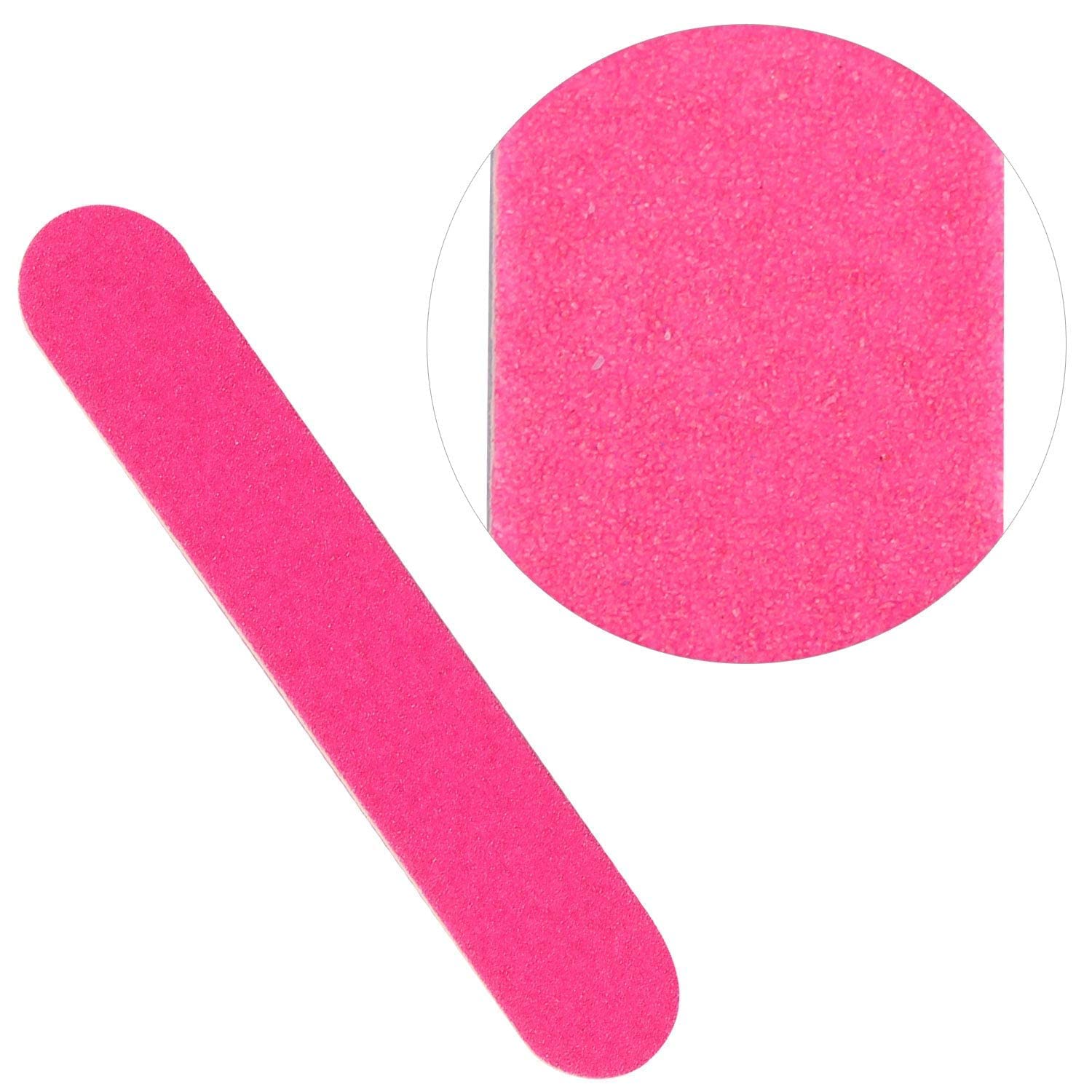 Professional Sminakh Nail File Set - 100/180 Grit Nail Filer Boards for Acrylic & Natural Nails - Salon & Home Manicure/Pedicure Kit - Perfect for Nail Art, Gel Extensions & DIY Nail Care (PF100)