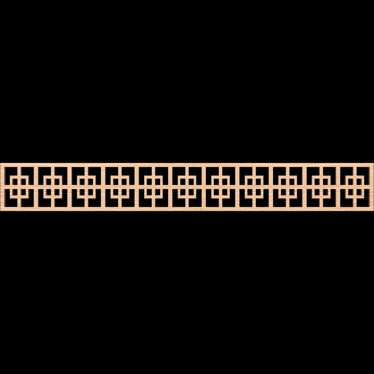 Cambridge Fretwork Moulding - Decorative Wood Trim for Home & Furniture DIY Projects | Perfect for Crown Molding, Wall Paneling & Cabinet Accents