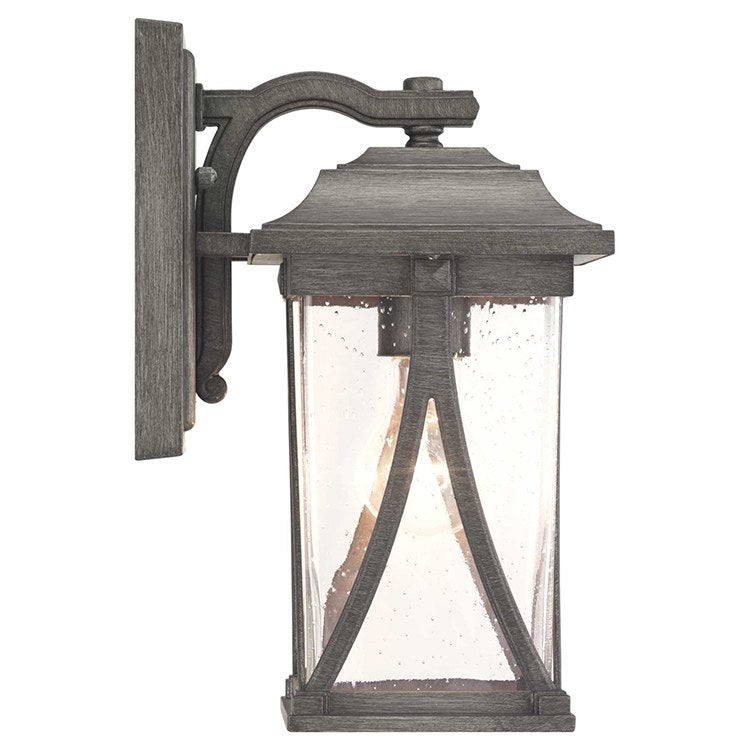 Abbott Single Light Outdoor Wall Lantern - Weatherproof Exterior Sconce for Porch, Patio & Garden Lighting | Durable Small Wall Mount Light Fixture