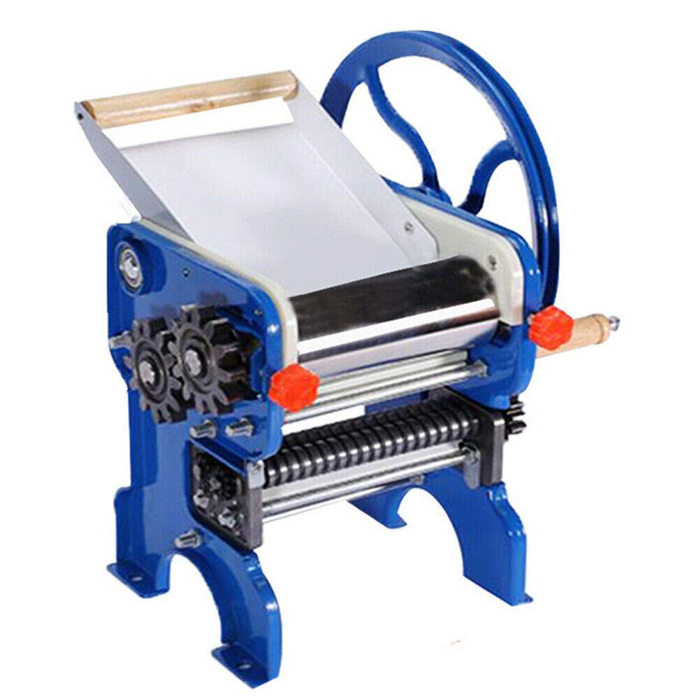 Commercial Manual Pasta Maker Machine - Adjustable Thickness Hand Crank Noodle Press for Homemade Pasta, Dumpling Skins, Spaghetti, Fettuccine & Lasagna | Perfect for Italian Restaurants, Home Kitchens & Culinary Enthusiasts