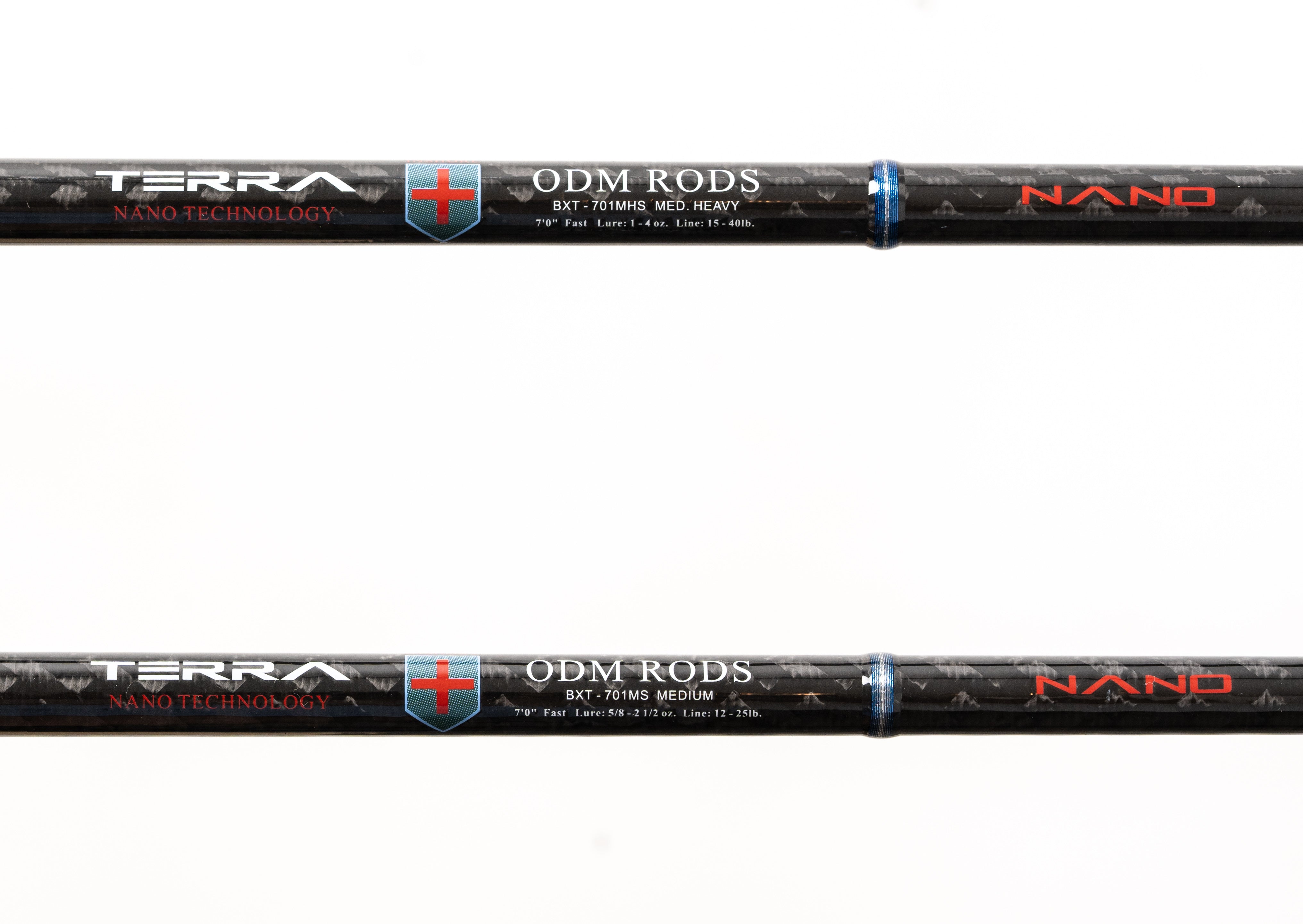 ODM Terra Boat Spinning Rods - Premium Fishing Rods for Saltwater & Freshwater - High Performance Spinning Rod for Bass, Trout & Walleye - Perfect for Kayak Fishing, Boat Fishing & Shore Casting