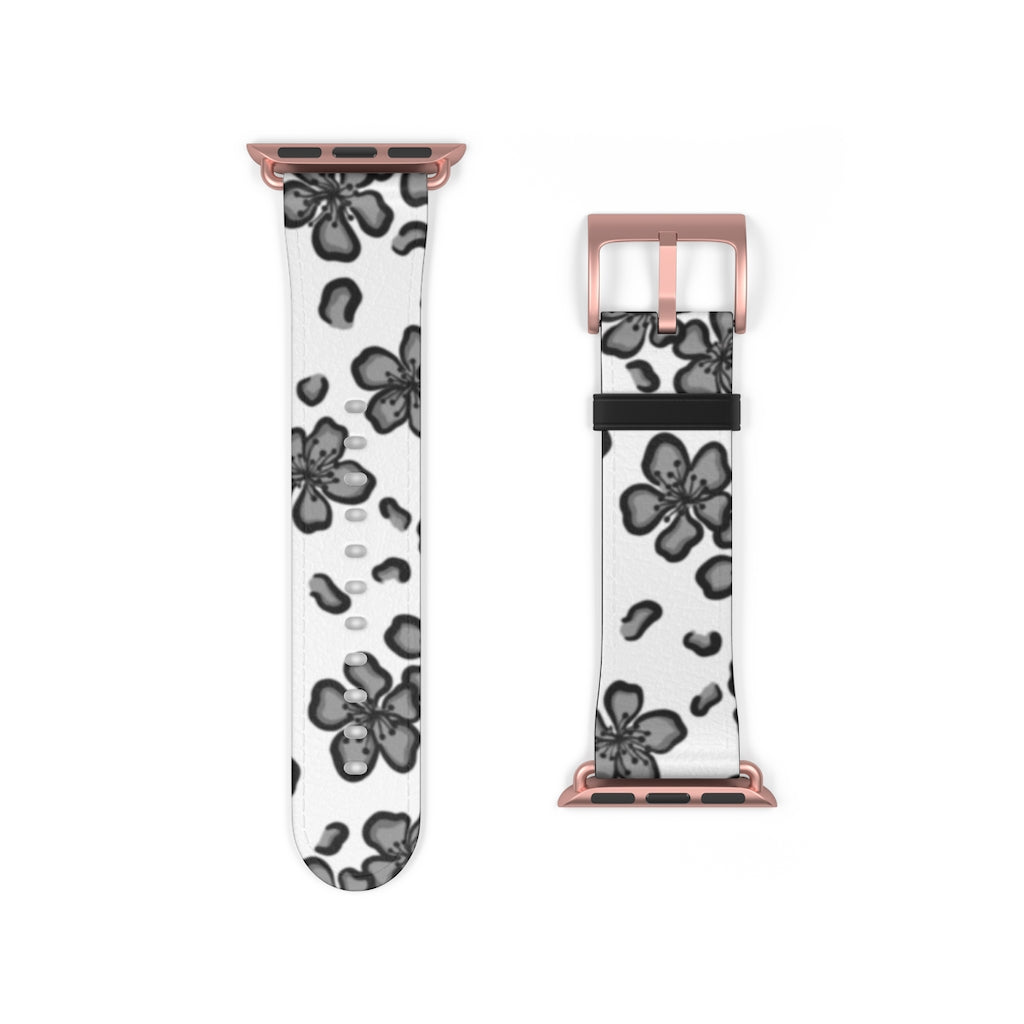 Premium Jungle Ulei Apple Watch Band - Soft Silicone Strap for Apple Watch Series 9/8/7/6/SE/5/4/3 - Stylish & Comfortable for Workout, Running, Gym & Daily Wear