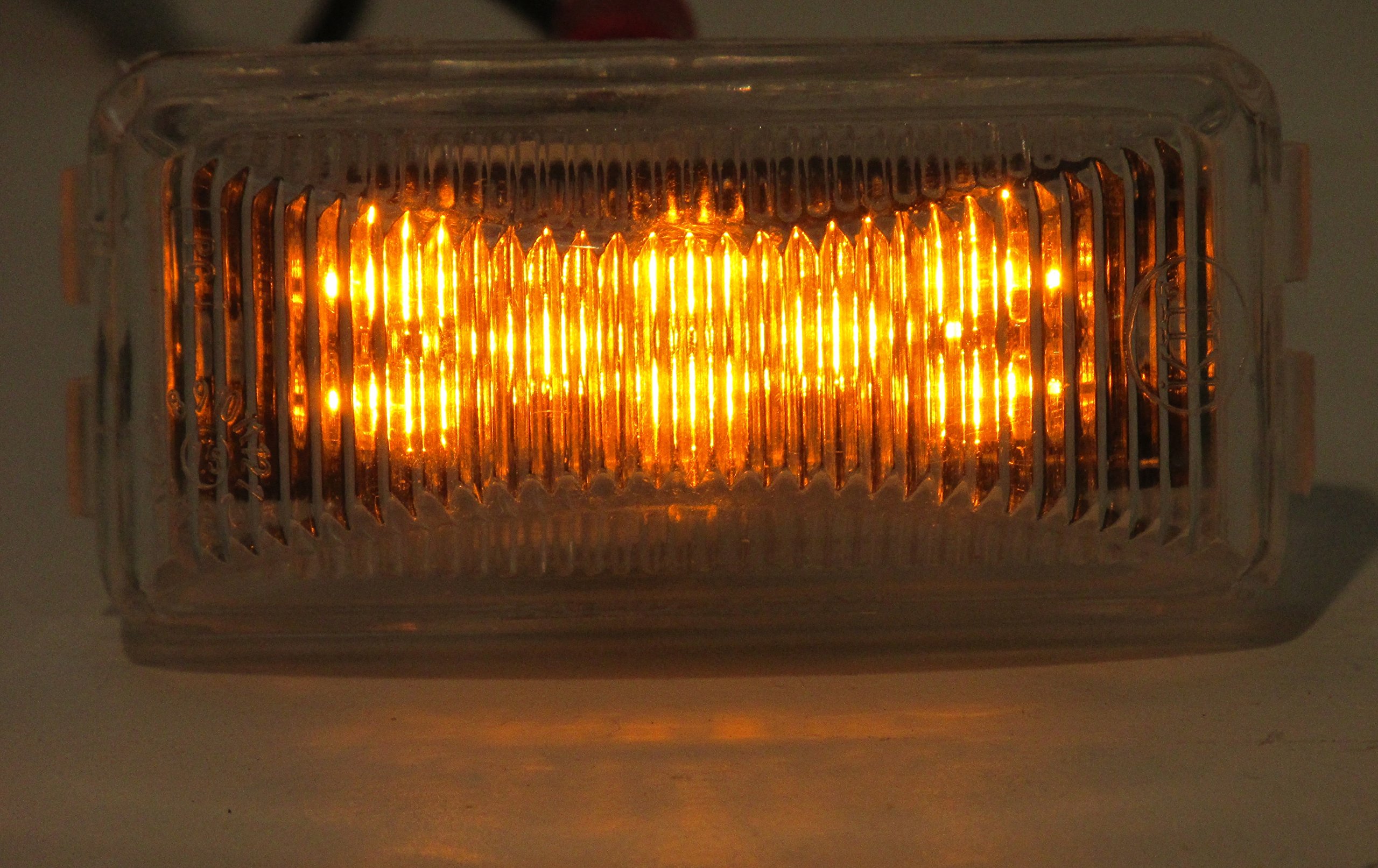 Kaper II 1A-S-1238AI Amber LED Marker Light & Clearance Light - Heavy Duty Truck Trailer Side Marker Lights for Semi Trucks, RVs, Boats & Commercial Vehicles