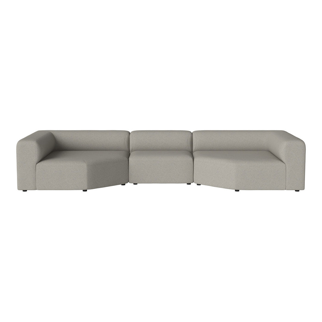 Angle 3-Seater Corner Sofa with Large Chaise Lounge - Perfect for Living Room, Family Room & Modern Home Decor
