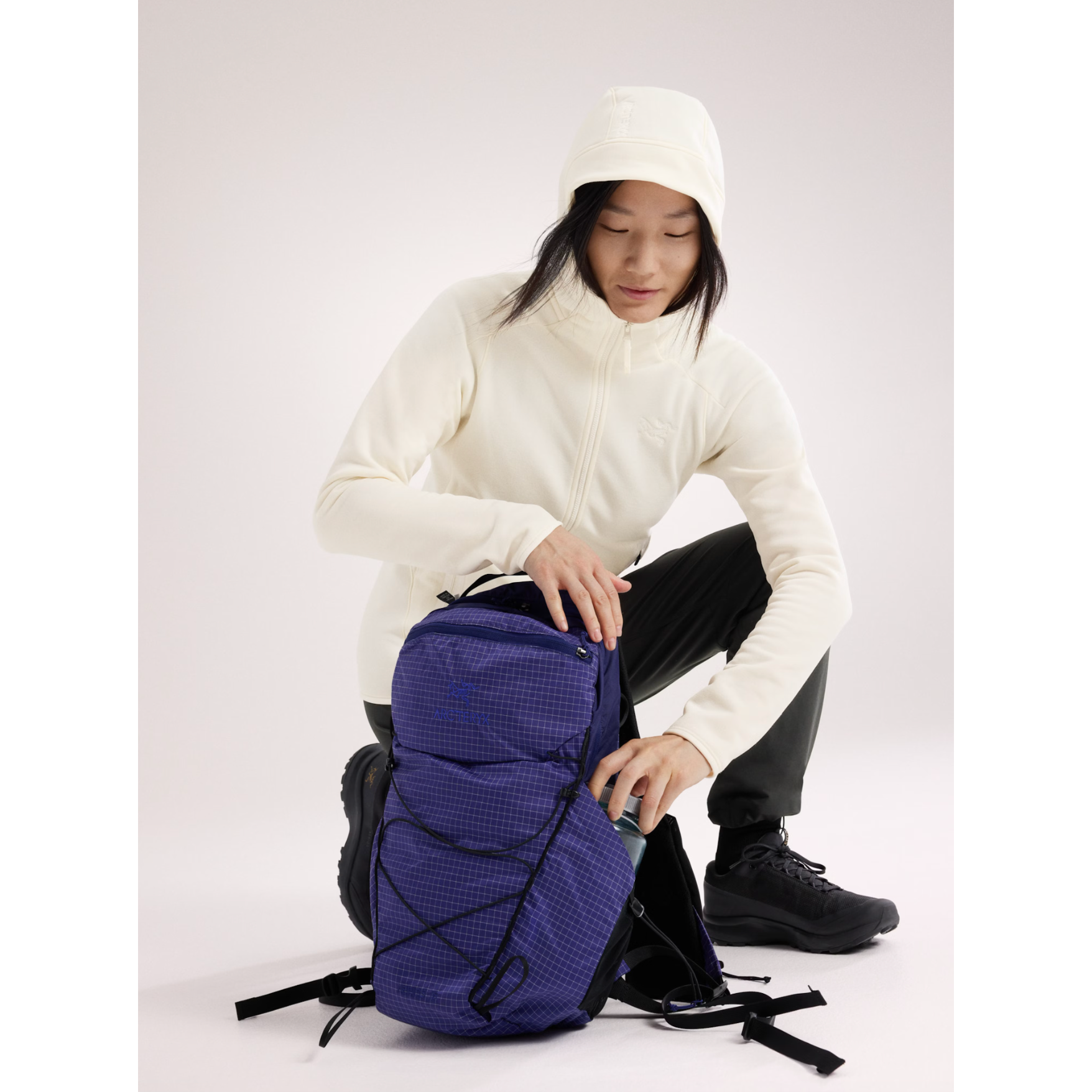 Arc'teryx Women's Kyanite Hoody - Lightweight Fleece Jacket for Hiking, Camping & Outdoor Adventures - Water-Resistant & Breathable Midlayer for Cold Weather