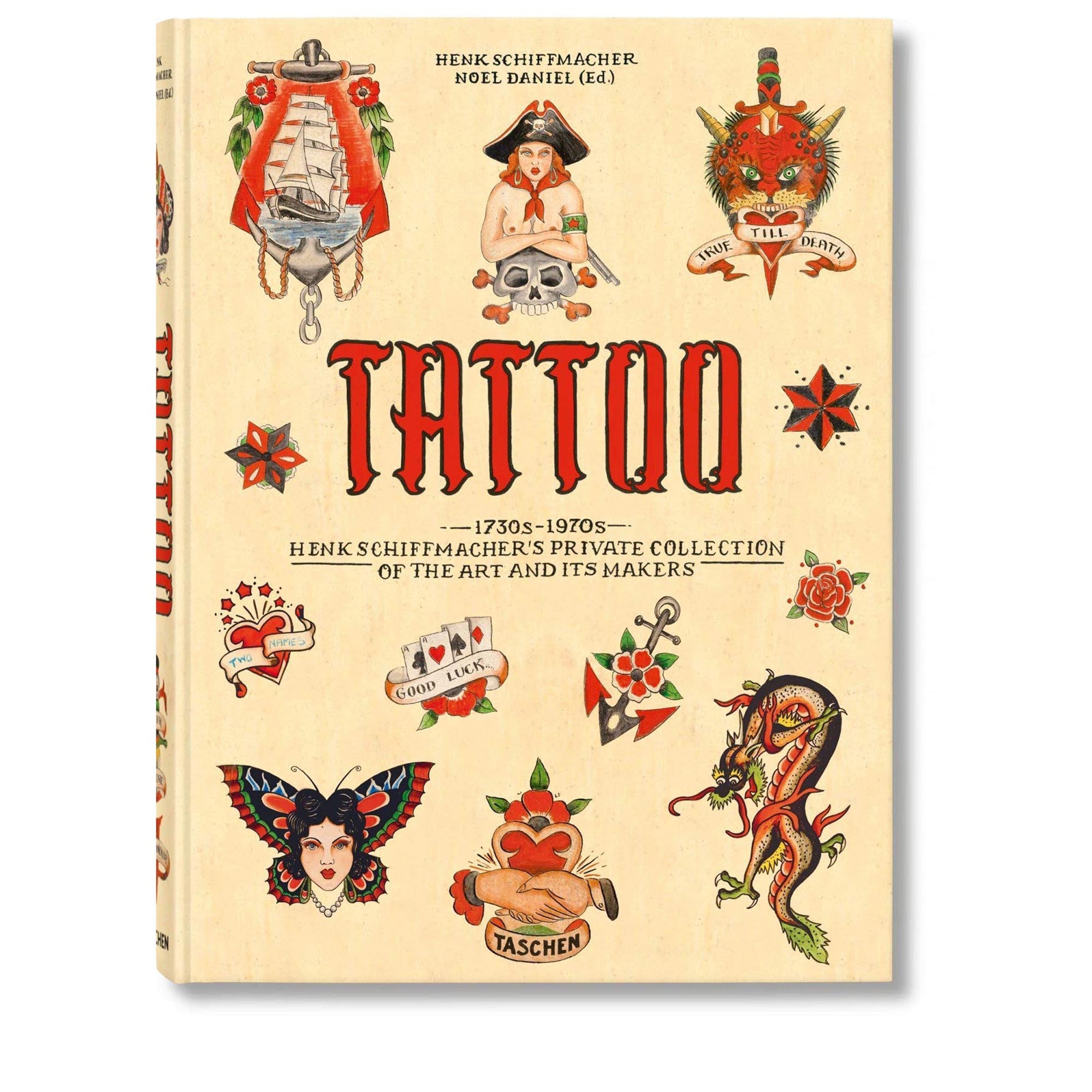 TATTOO Art Book - Henk Schiffmacher’s Private Collection of Tattoo History & Artists | Perfect for Tattoo Enthusiasts, Artists & Collectors