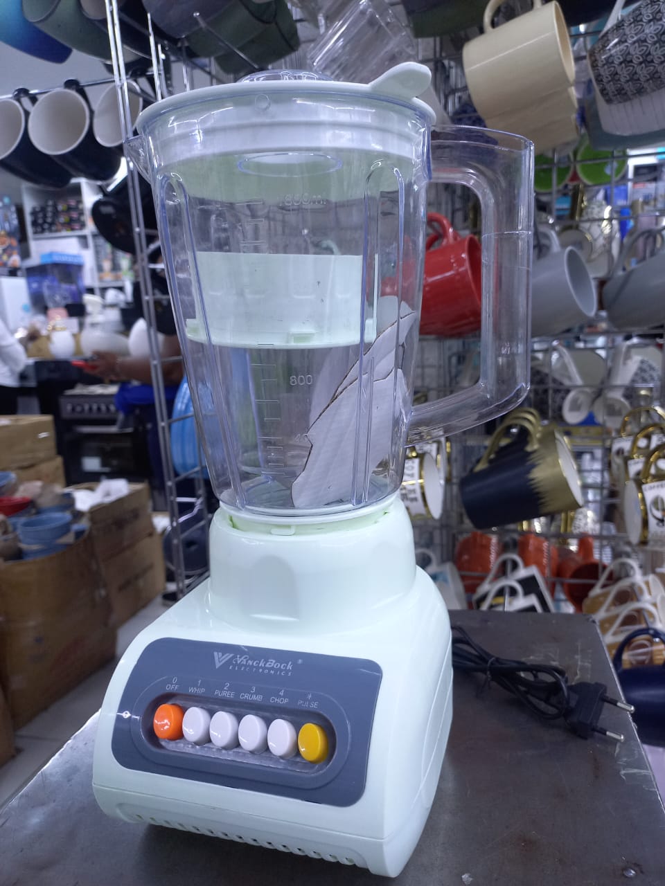 Vanckbock High-Speed Blender - 1500W Professional Countertop Blender for Smoothies, Juices & Food Prep - Perfect for Home Kitchen, Restaurant & Healthy Lifestyle