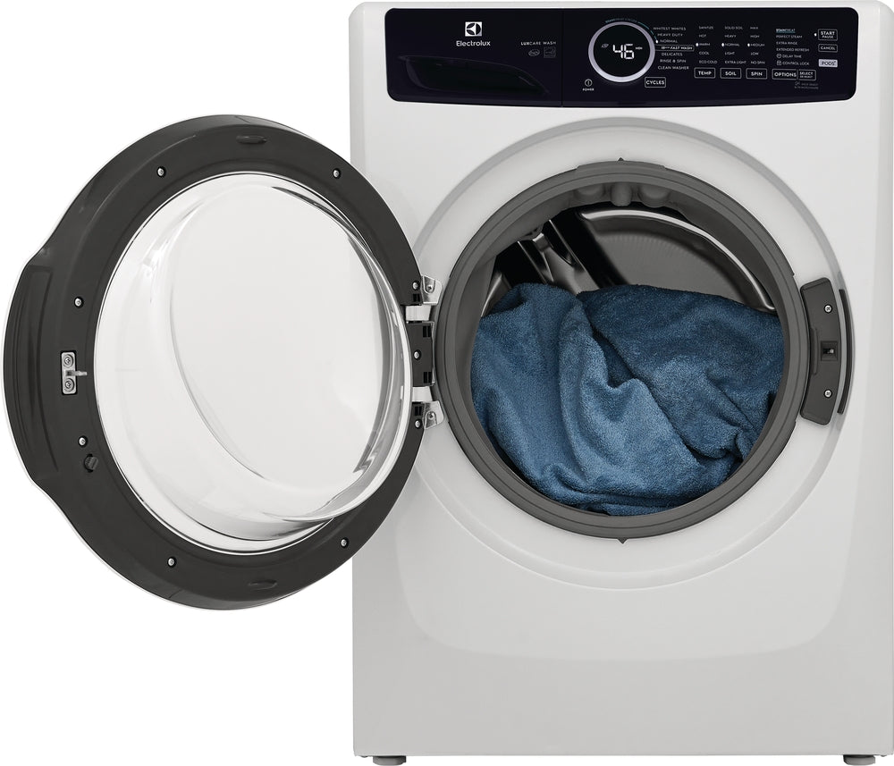 Electrolux ELFW7437AW 5.2 Cu. Ft. White Front Load Steam Washer - Perfect for Large Families & Energy-Efficient Laundry Rooms