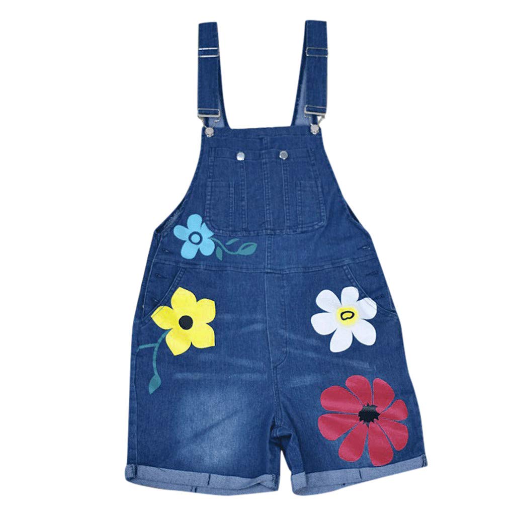 Stylish Women's Stretch Denim Jumpsuit - Sexy Fashion Overalls & Spring Rompers for Casual Wear, Date Night & Outdoor Activities